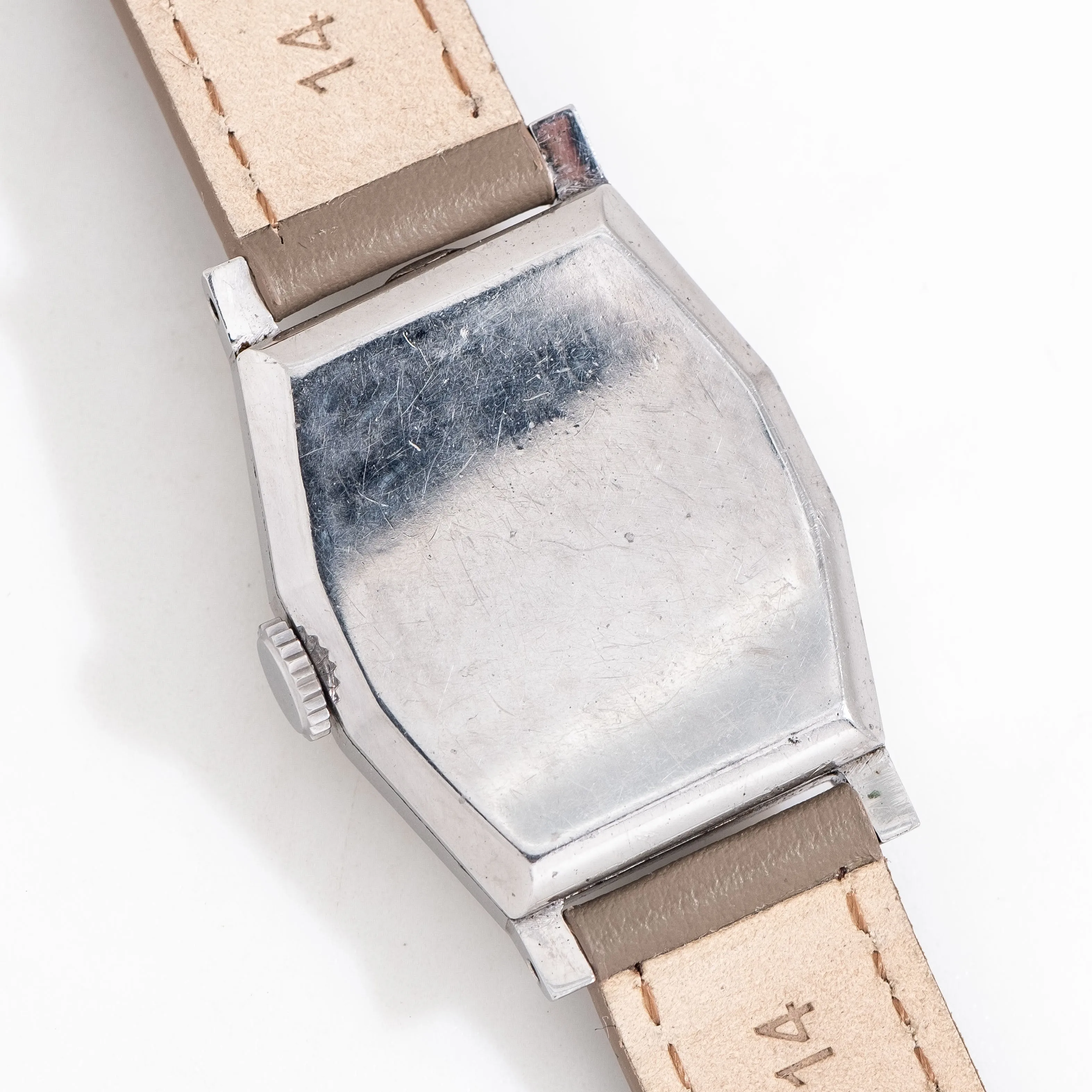 1936 Vintage Omega Caliber T17 Stainless Steel Watch ( #15315)