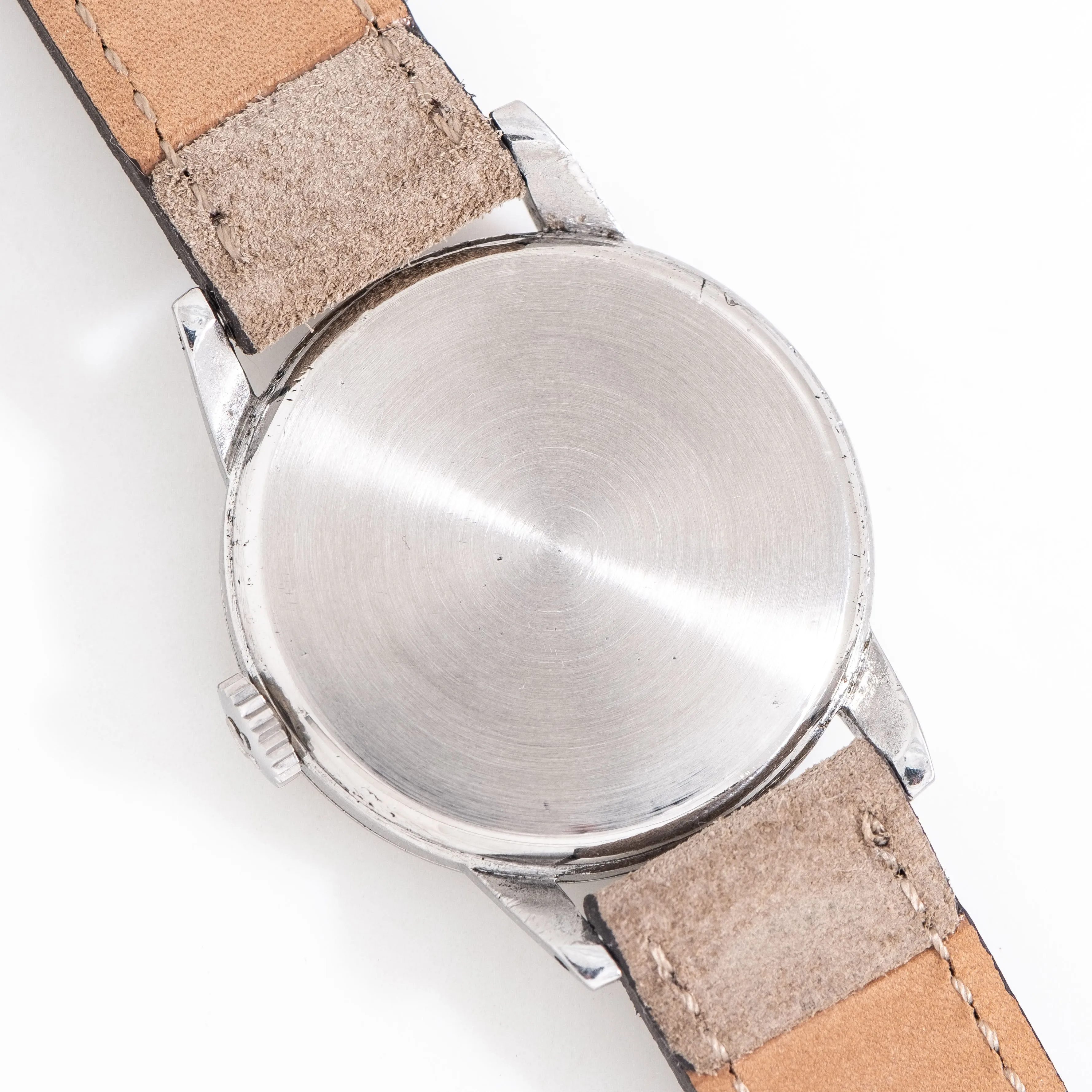 1948 Vintage Omega Ref. 2495 6 Stainless Steel Watch (# 15296)