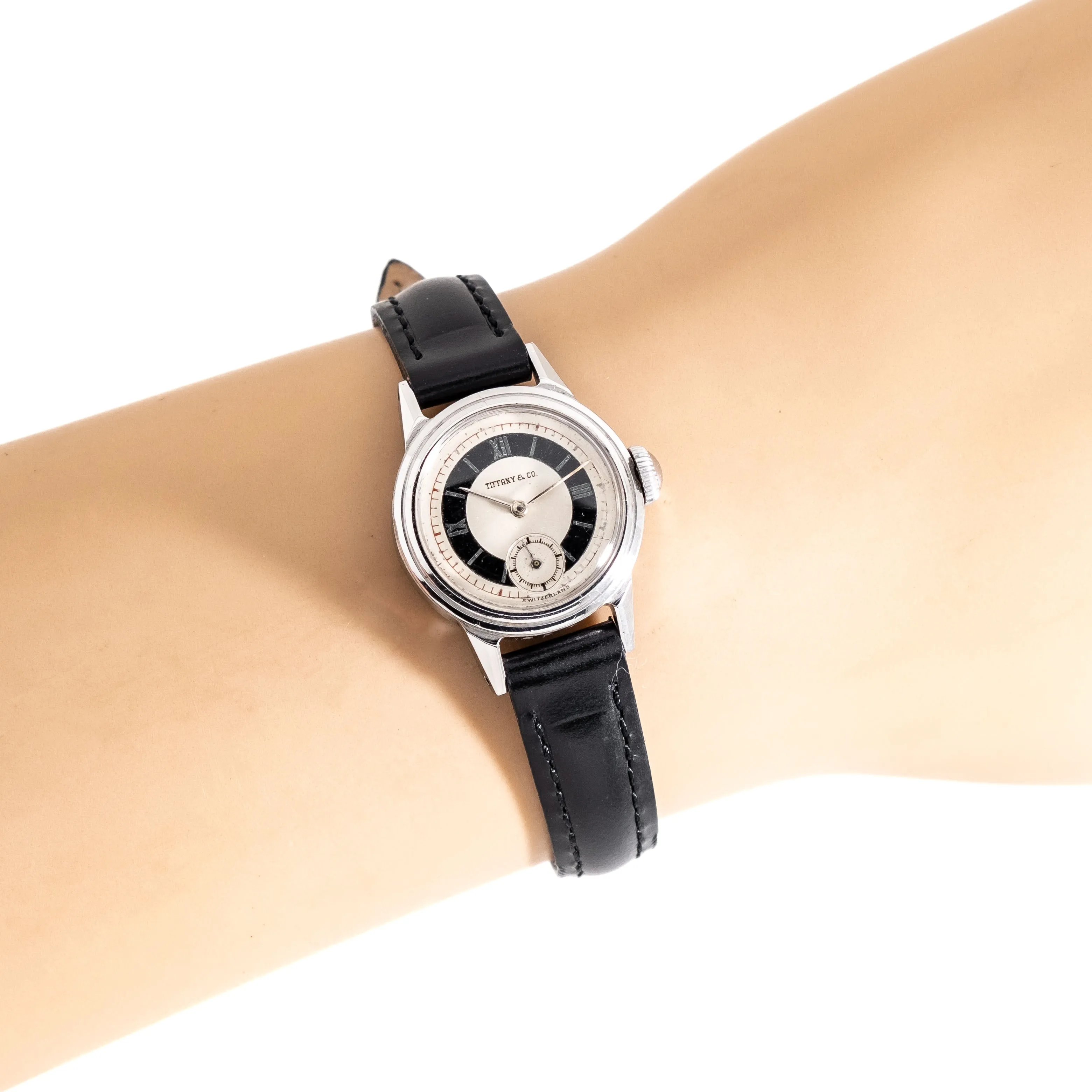 1950's Vintage Ladies Movado for Tiffany & Co. Stainless Steel Watch (# 15317)