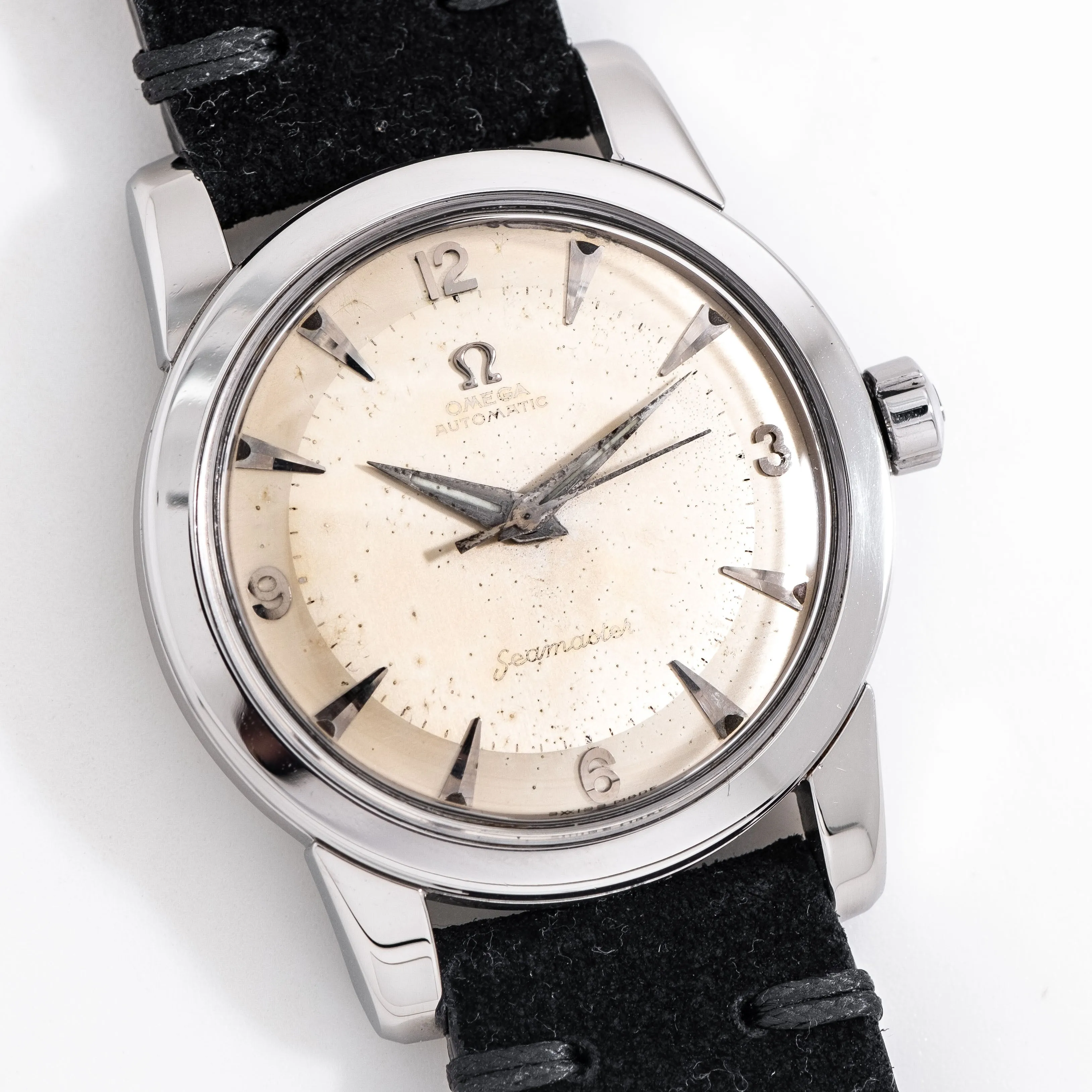 1952 Vintage Omega Seamaster Automatic Ref. C2577-6 SC Stainless Steel Watch (# 15279)