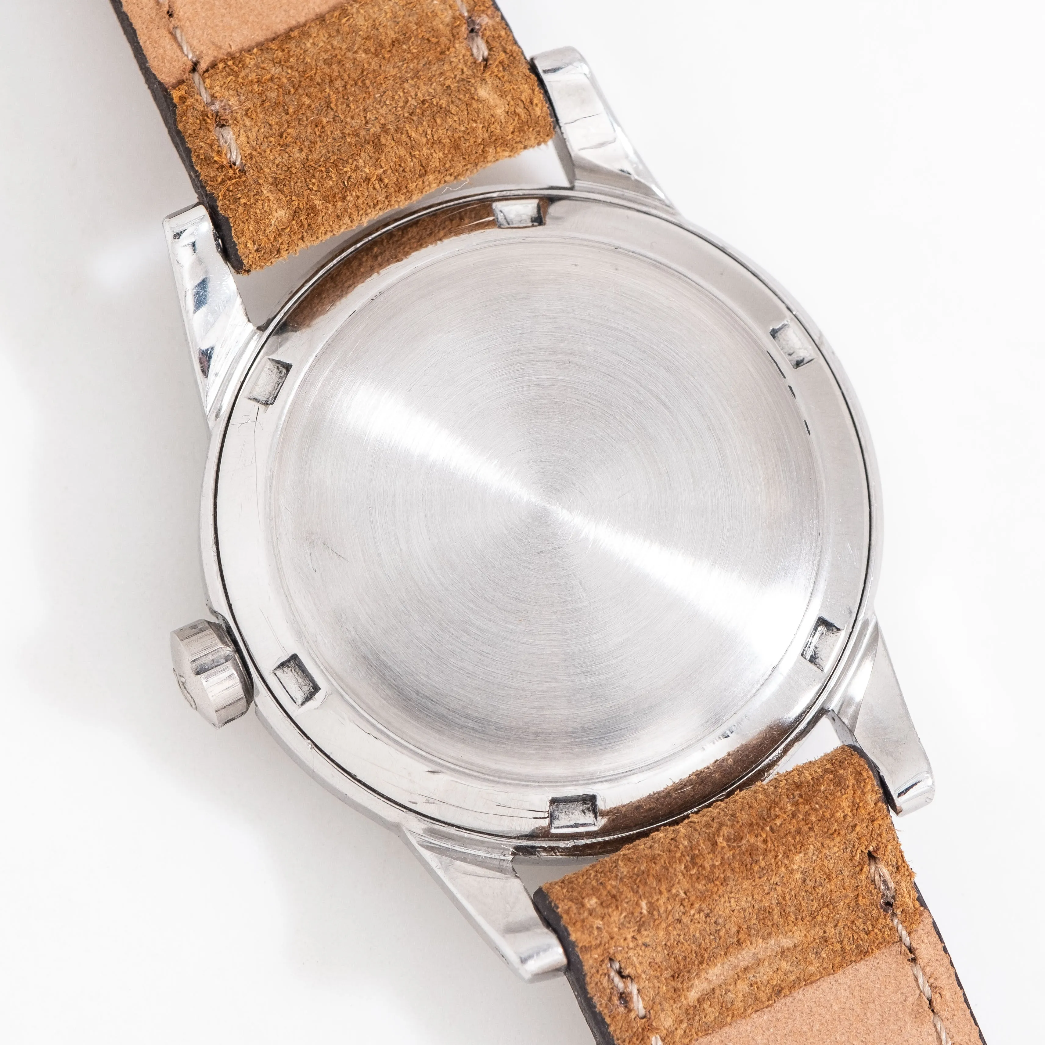 1952 Vintage Omega Seamaster Automatic Waffle Dial Ref. 2577-11SC Stainless Steel Watch (# 15313)