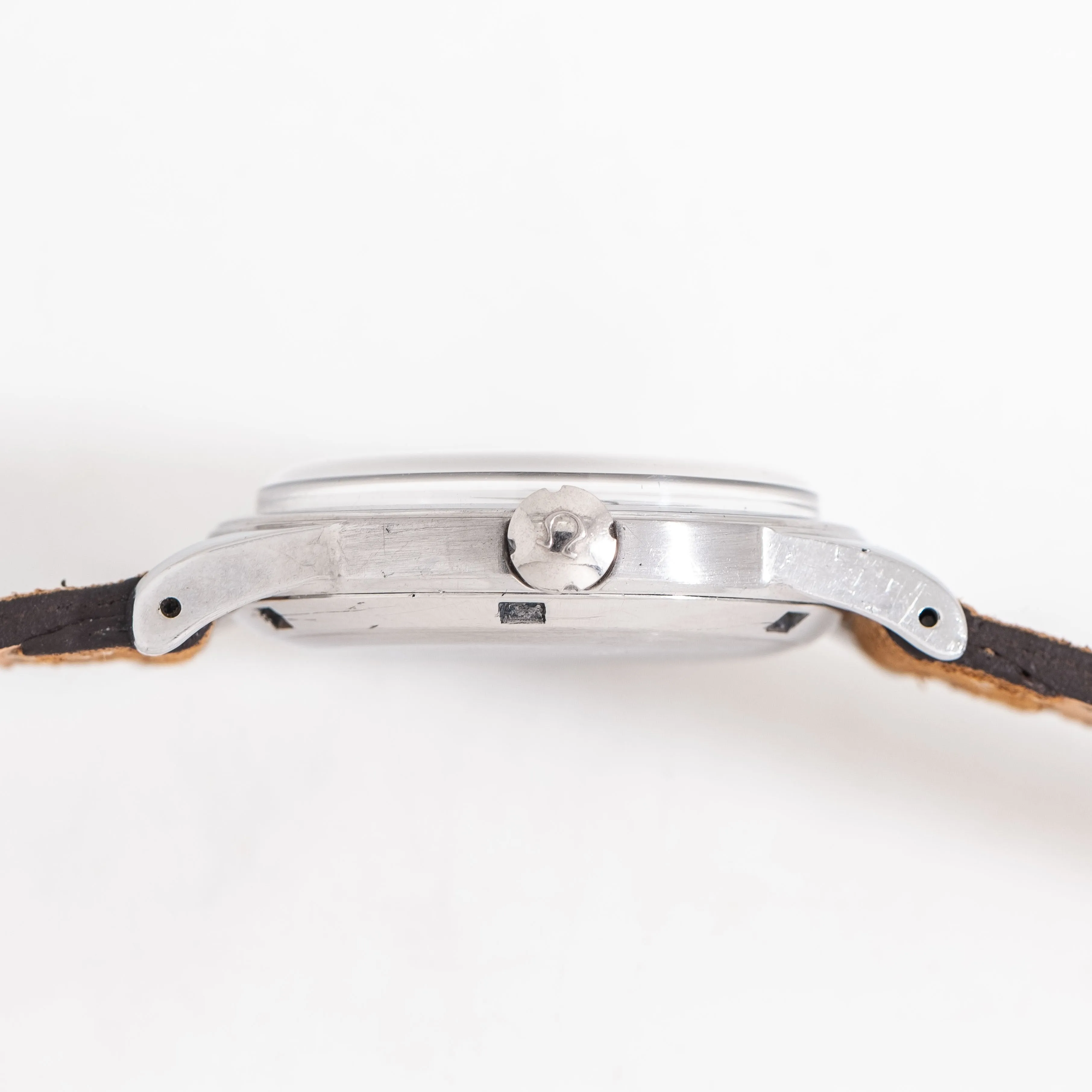 1952 Vintage Omega Seamaster Automatic Waffle Dial Ref. 2577-11SC Stainless Steel Watch (# 15313)
