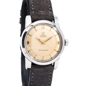 1954 Vintage Omega Seamaster Ref. 2767-3 SC Stainless Steel Watch ( #15287)