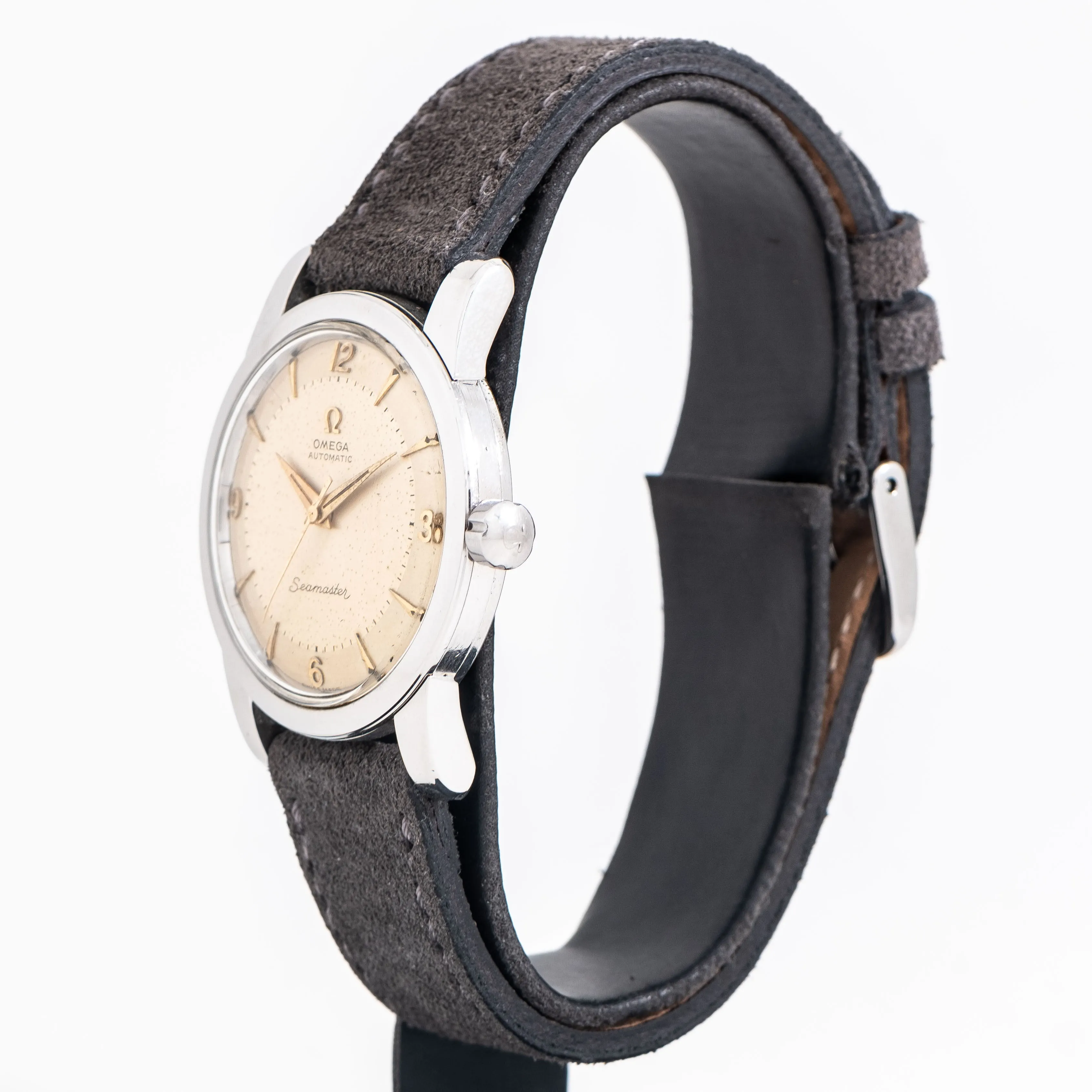 1954 Vintage Omega Seamaster Ref. 2767-3 SC Stainless Steel Watch ( #15287)