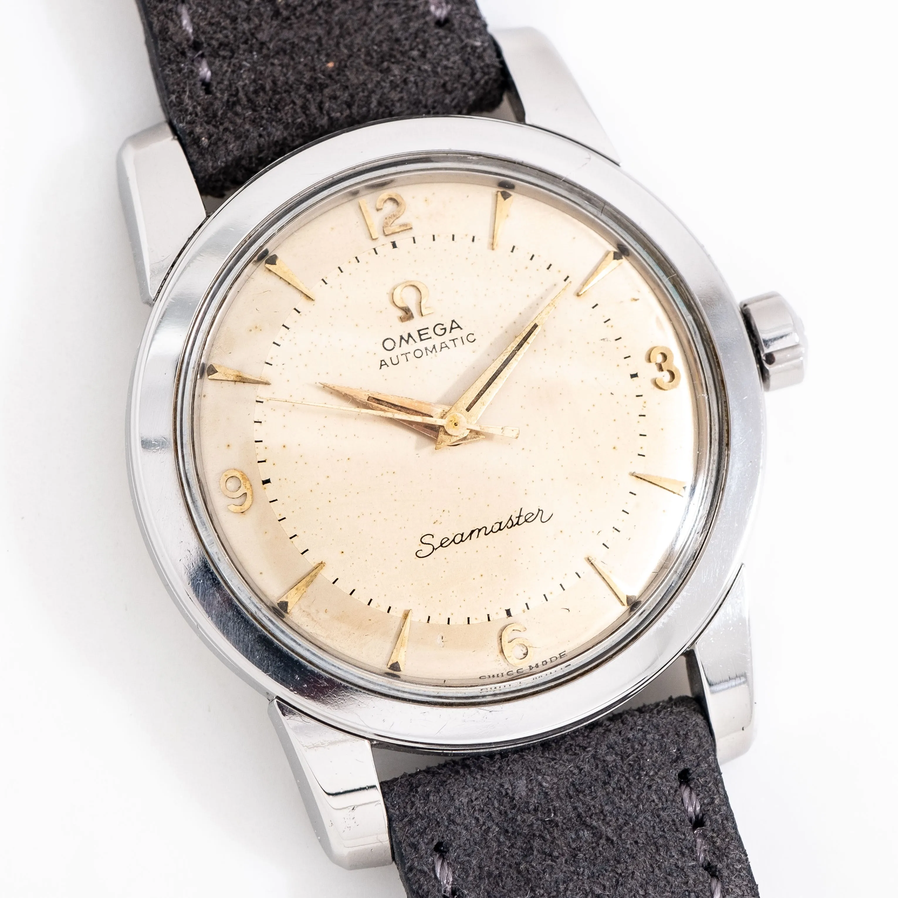 1954 Vintage Omega Seamaster Ref. 2767-3 SC Stainless Steel Watch ( #15287)
