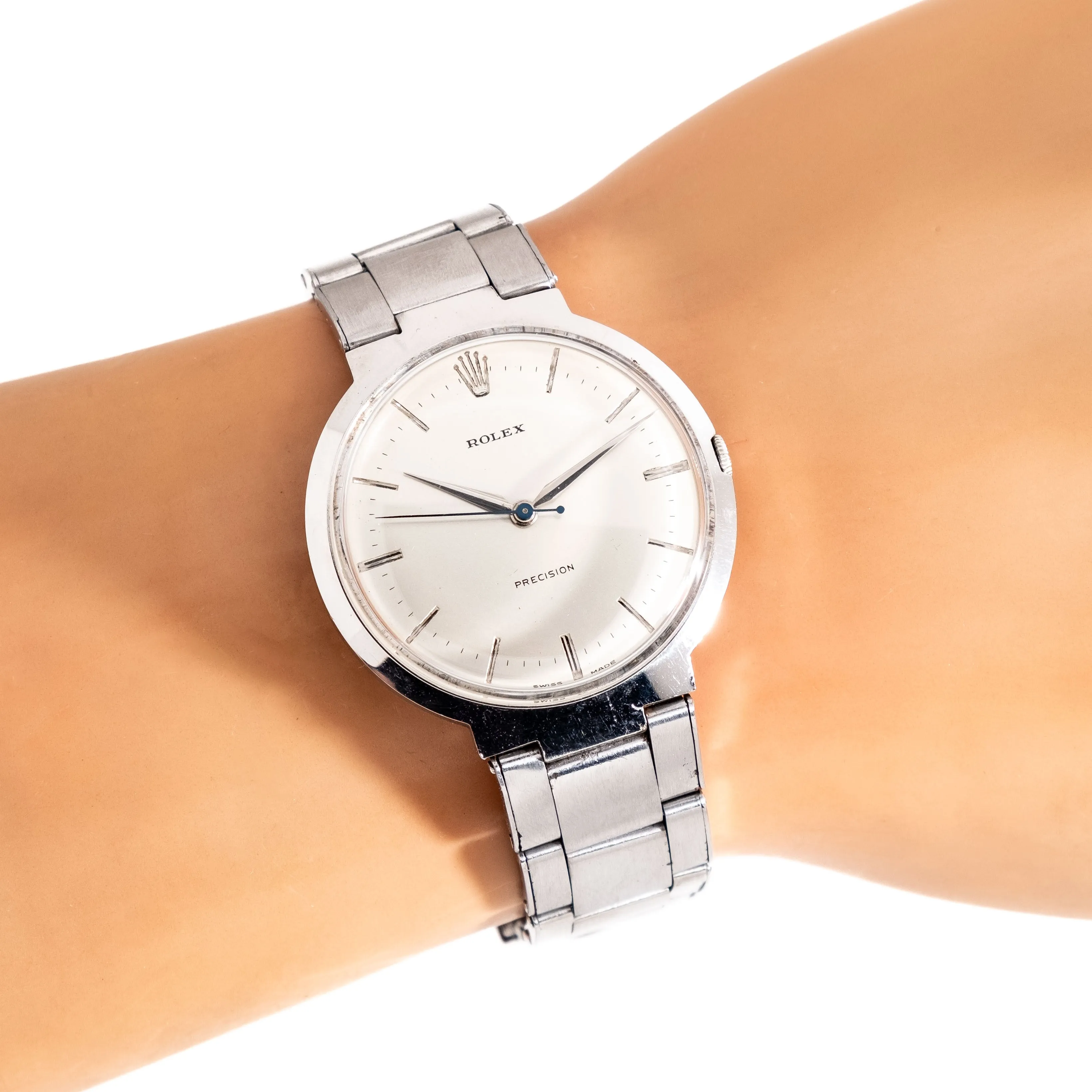 1955 Vintage Rolex Precision Ref. 9083 "UFO" Stainless Steel Watch (# 15297)