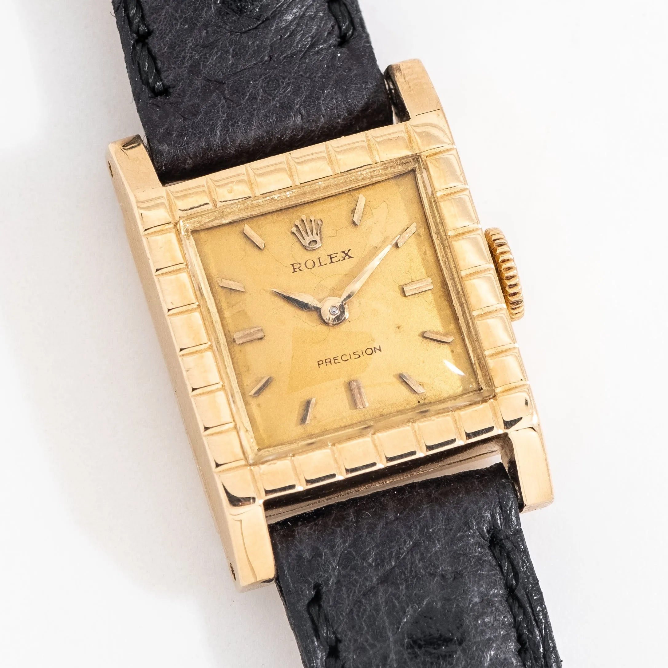 1957 Vintage Rolex Precision Ref. 8320 Ladies Sized Watch in Solid 18k Yellow Gold ( #15316)