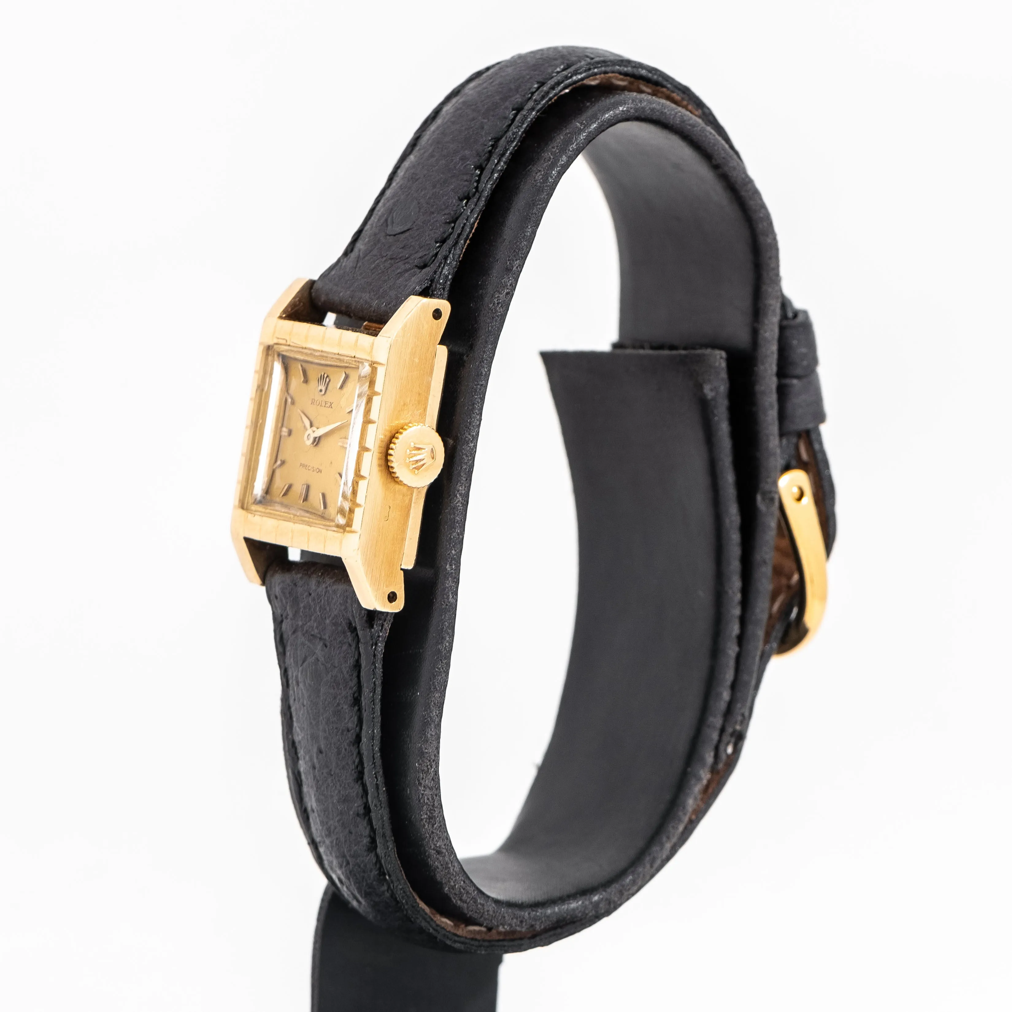 1957 Vintage Rolex Precision Ref. 8320 Ladies Sized Watch in Solid 18k Yellow Gold ( #15316)