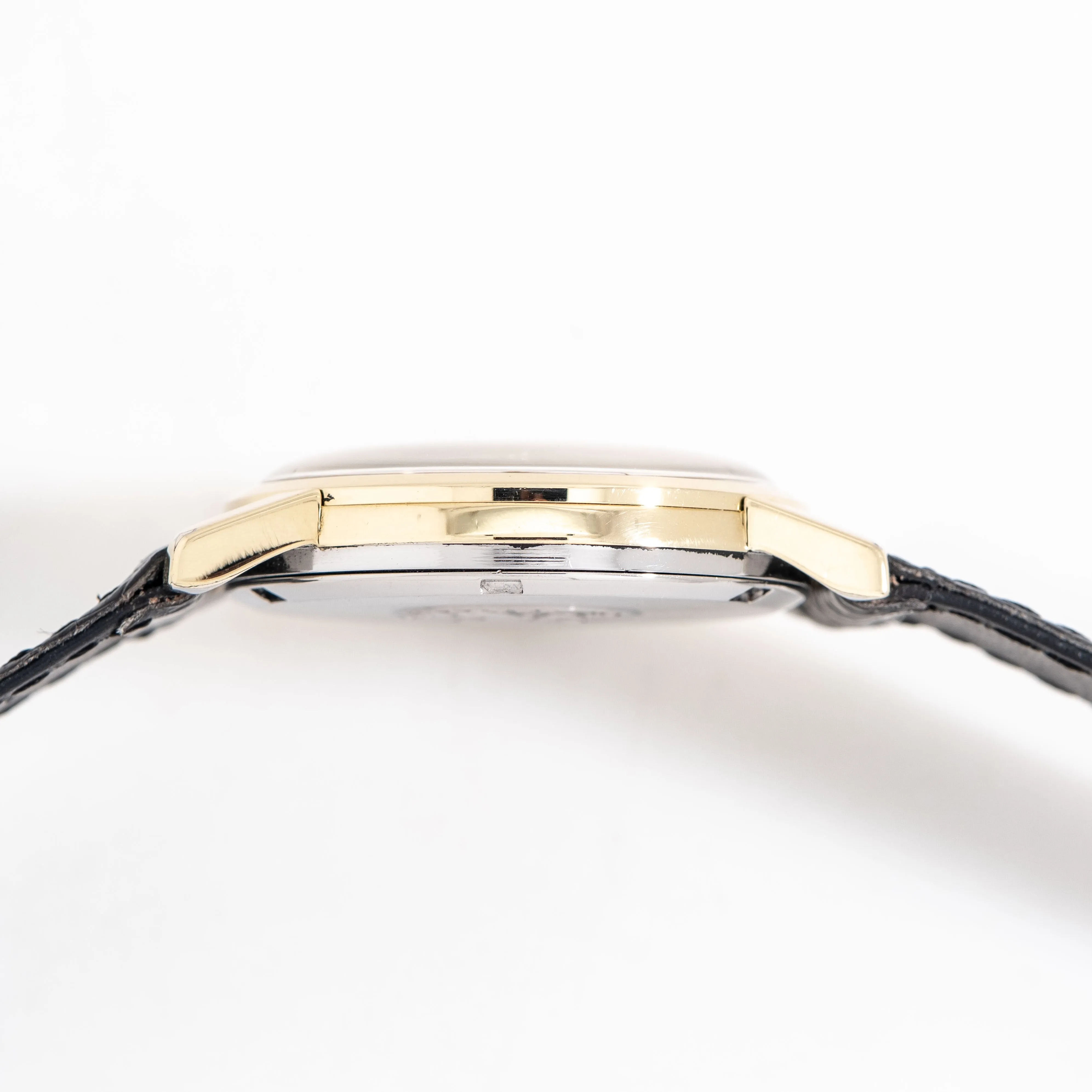 1960 Vintage Omega Seamaster Date Ref. 14384 61 SC in 14k Yellow Gold Capped Stainless Steel (# 15299)