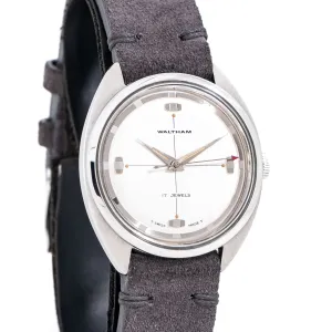 1960's Vintage Waltham Ref. B-311C Stainless Steel Watch (# 15098)