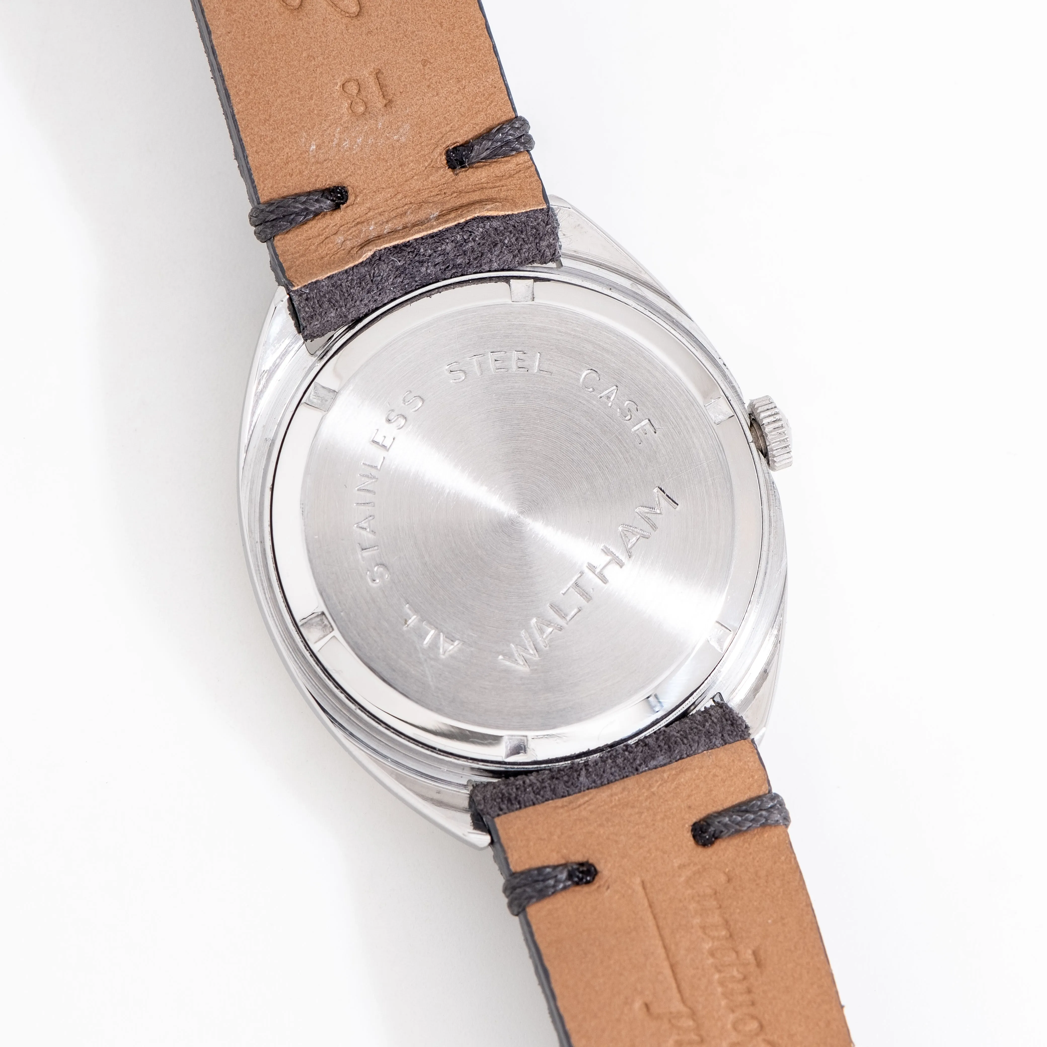 1960's Vintage Waltham Ref. B-311C Stainless Steel Watch (# 15098)
