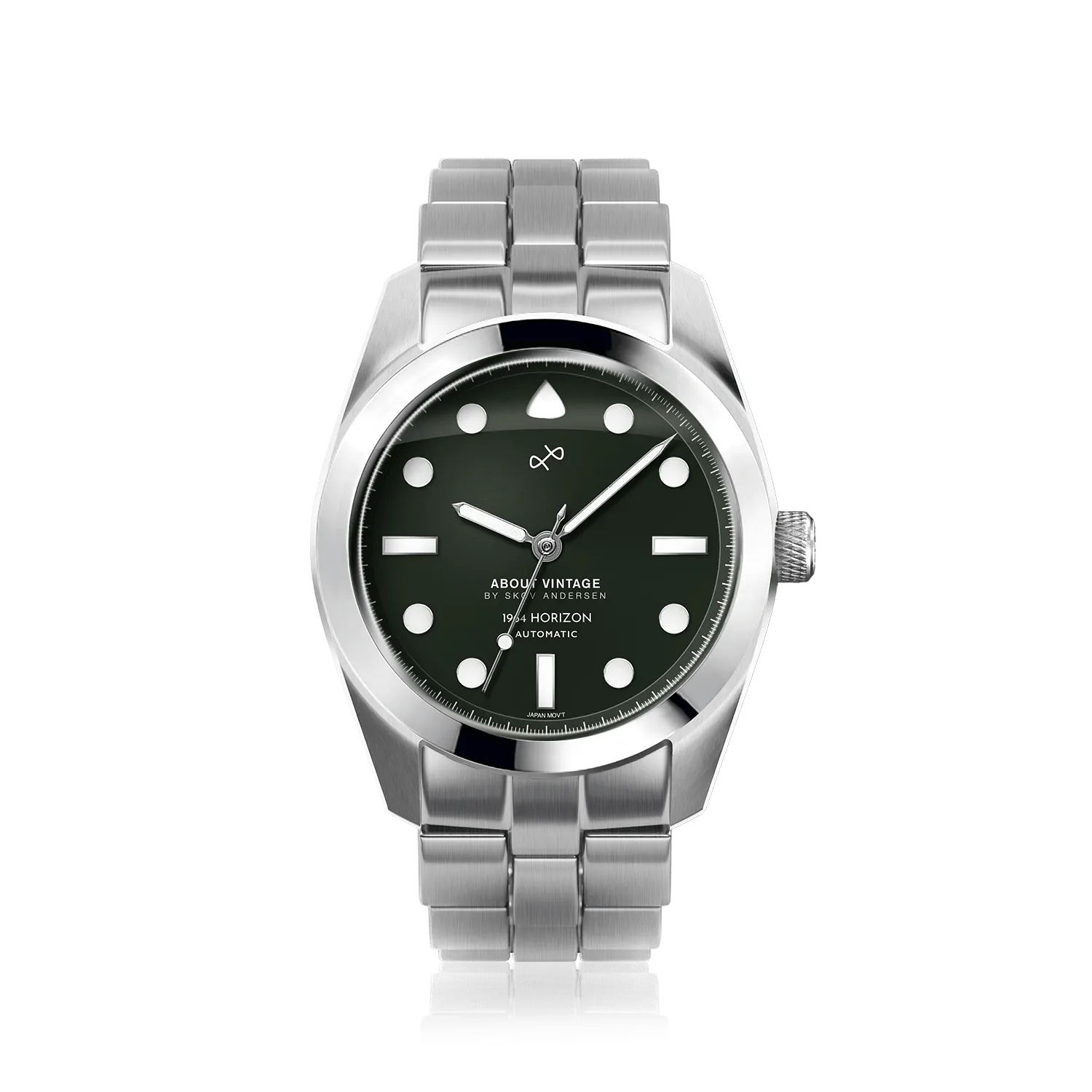 1964 Horizon Automatic, Steel / Matte Green