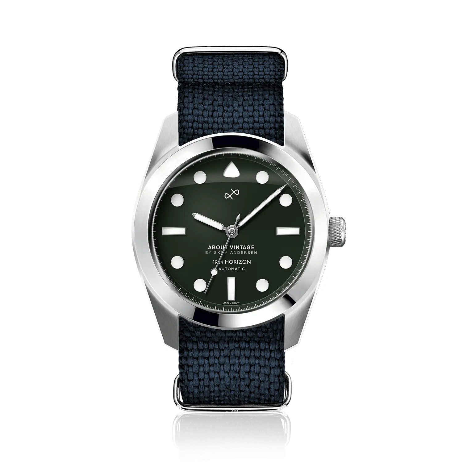 1964 Horizon Automatic, Steel / Matte Green