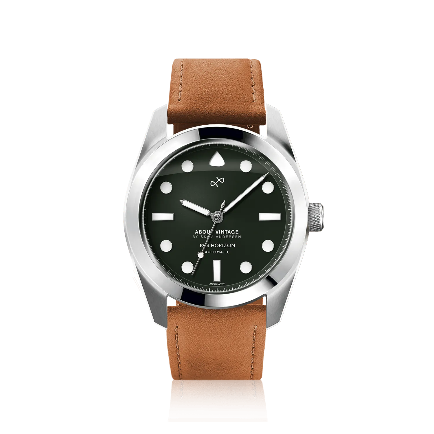 1964 Horizon Automatic, Steel / Matte Green