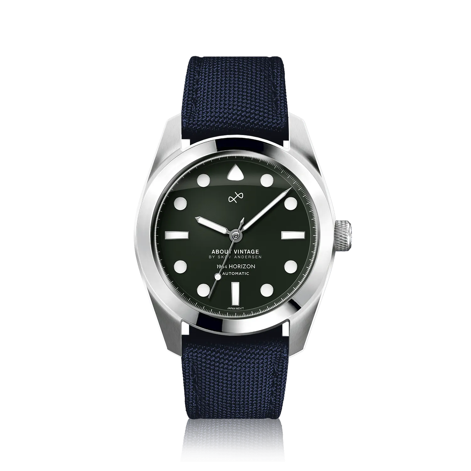 1964 Horizon Automatic, Steel / Matte Green