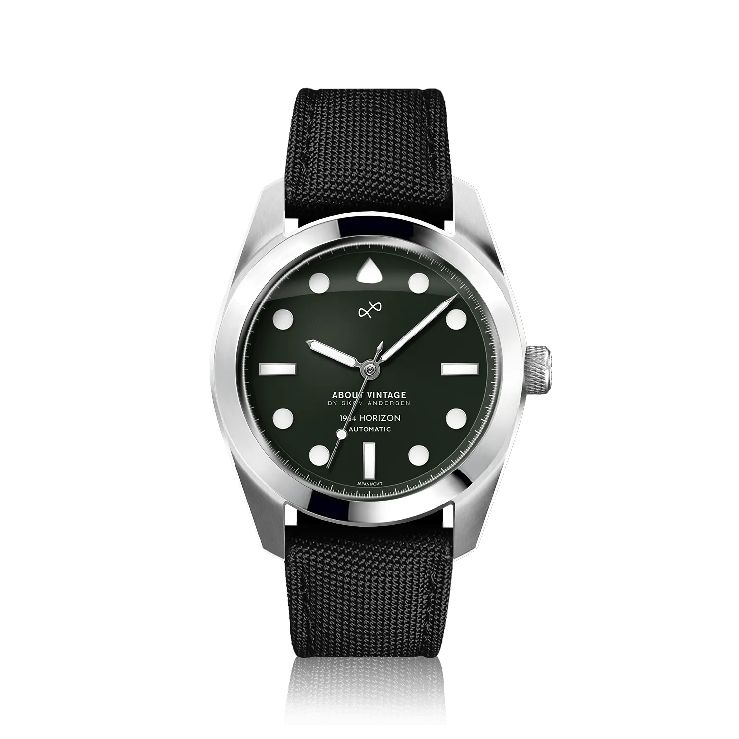 1964 Horizon Automatic, Steel / Matte Green