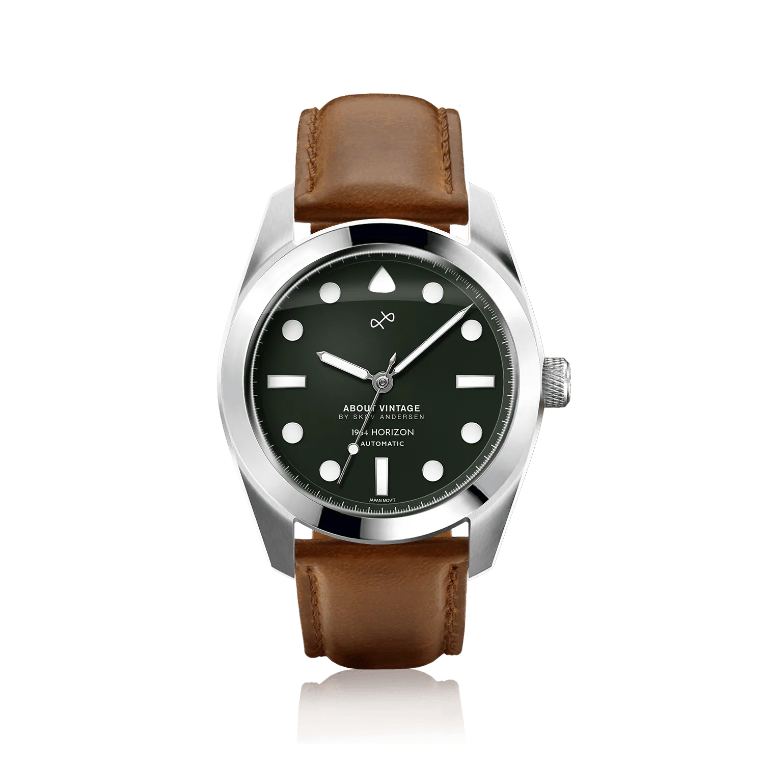 1964 Horizon Automatic, Steel / Matte Green