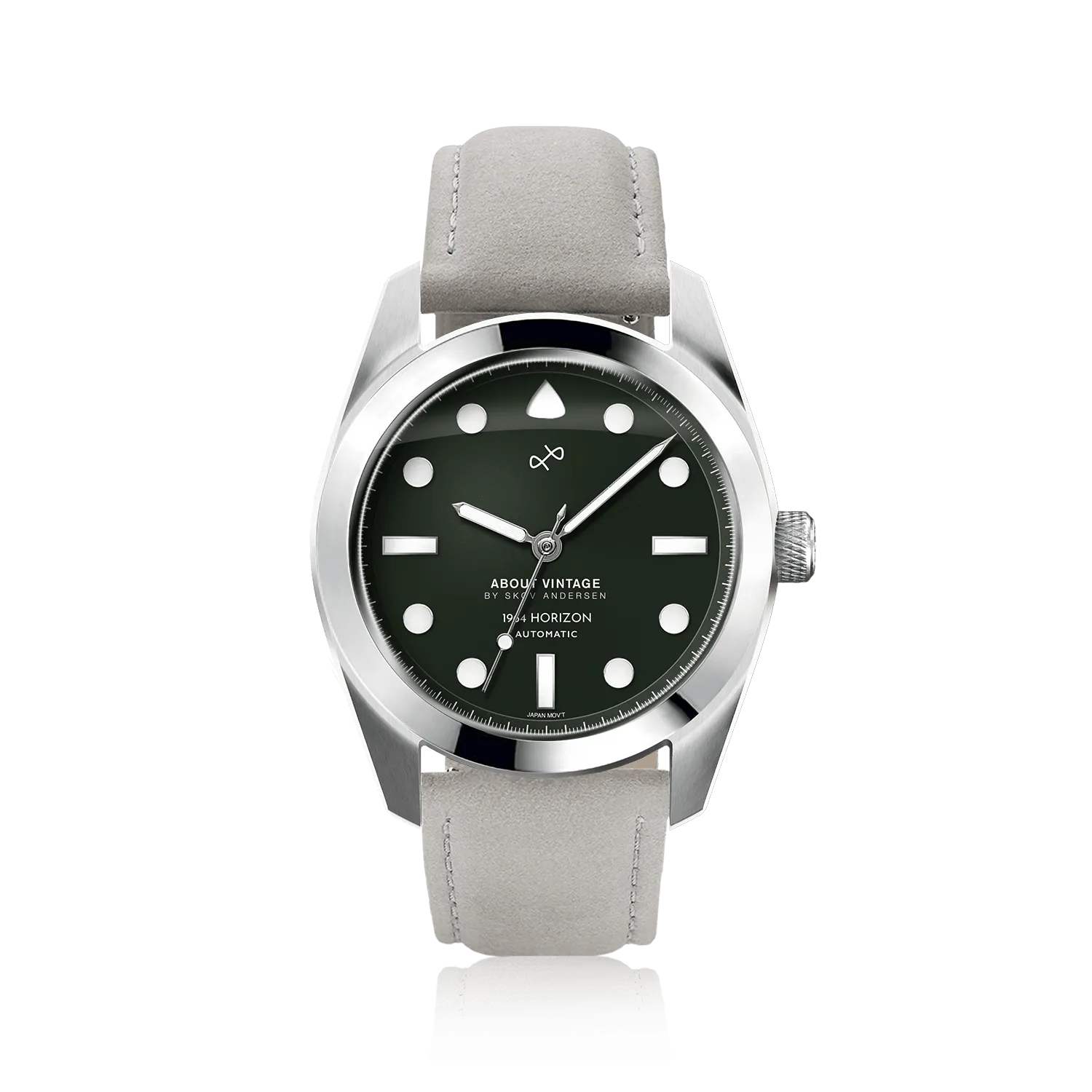 1964 Horizon Automatic, Steel / Matte Green