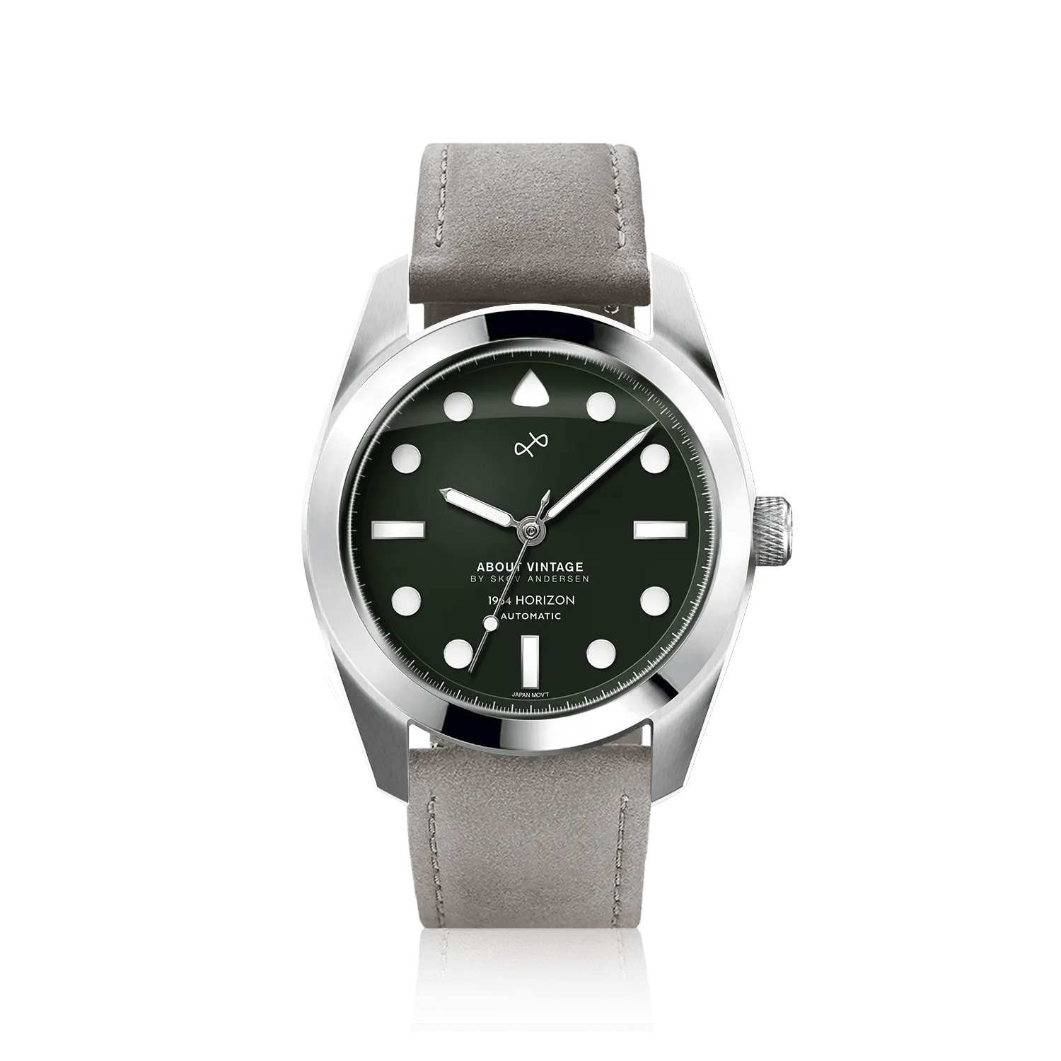 1964 Horizon Automatic, Steel / Matte Green
