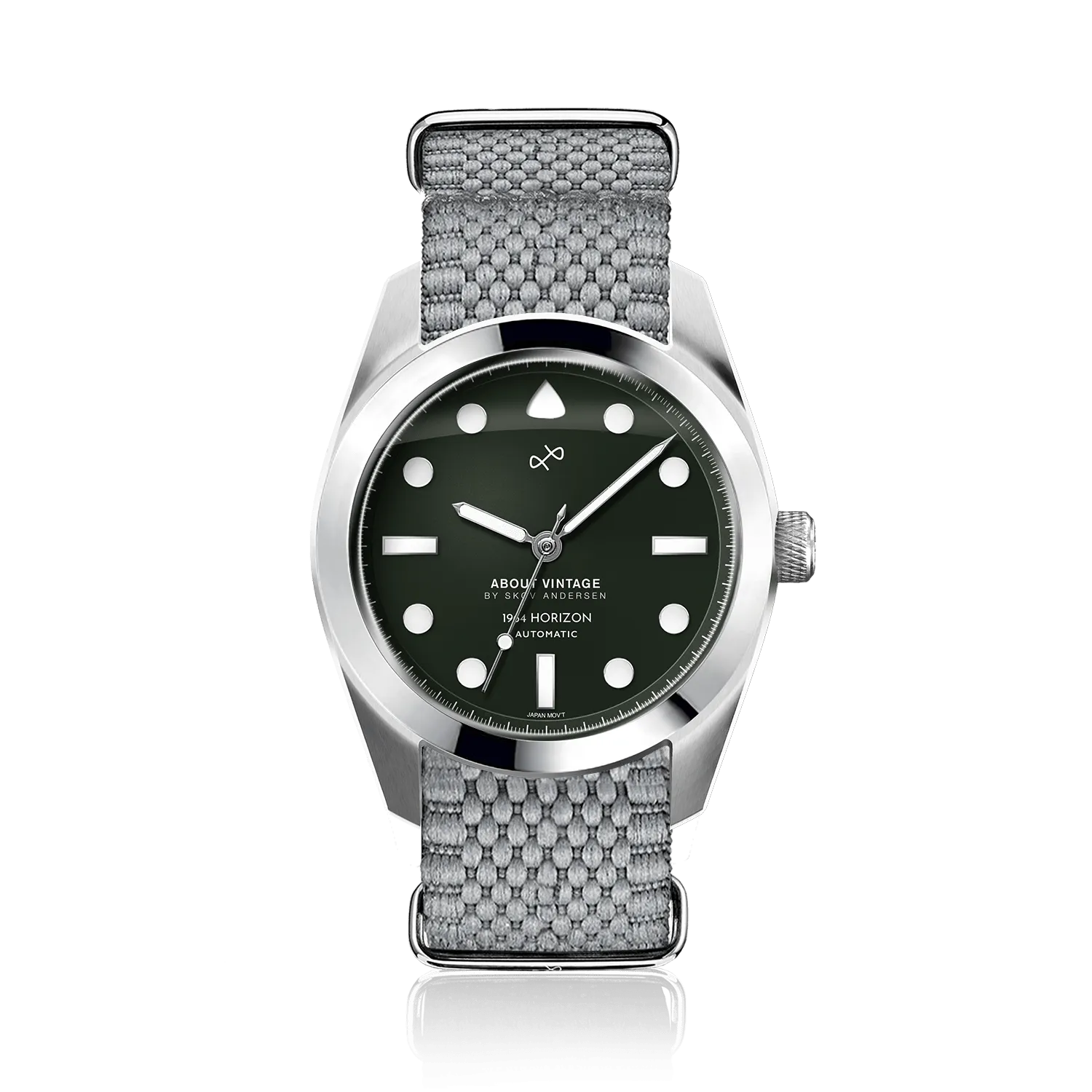 1964 Horizon Automatic, Steel / Matte Green