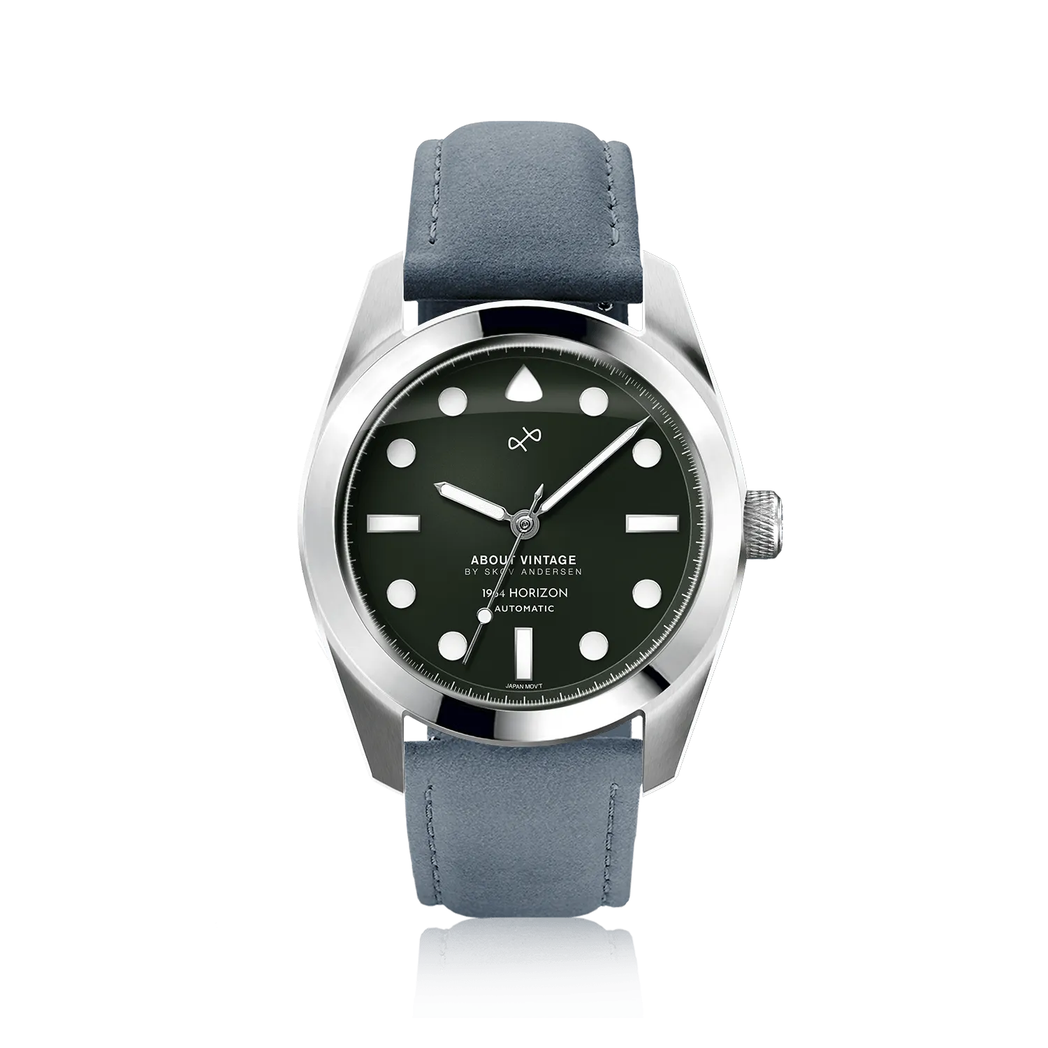 1964 Horizon Automatic, Steel / Matte Green
