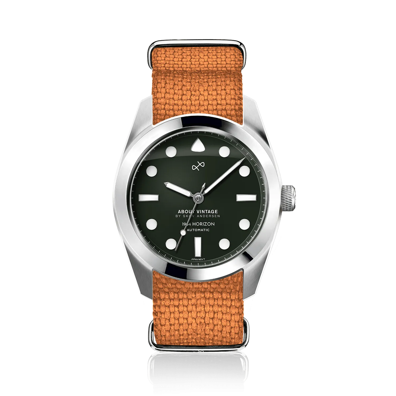 1964 Horizon Automatic, Steel / Matte Green