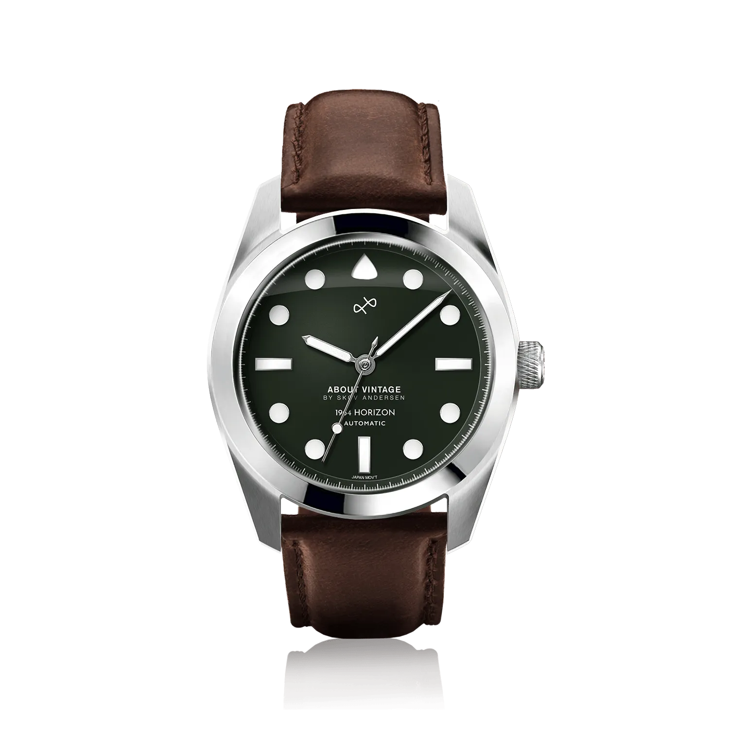 1964 Horizon Automatic, Steel / Matte Green