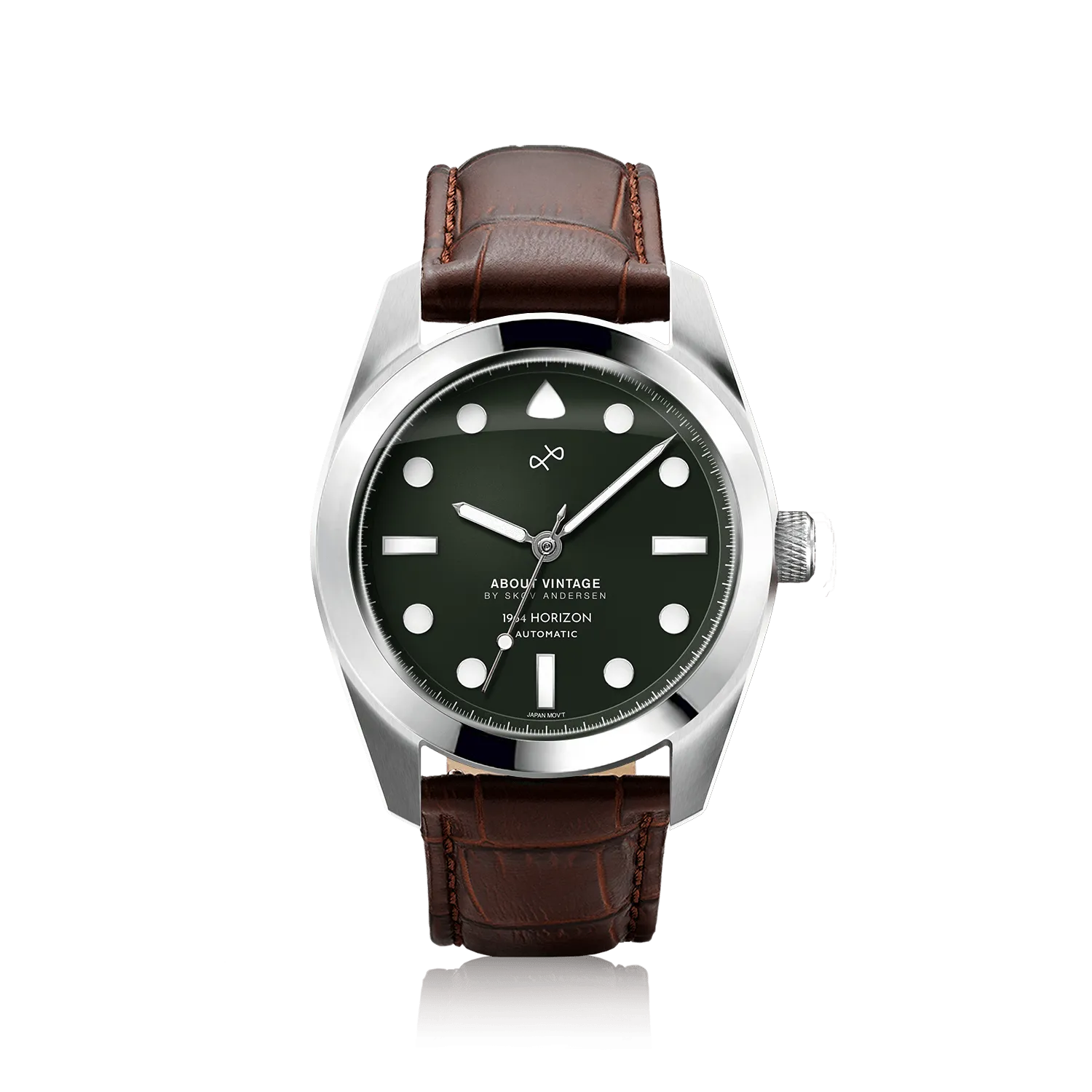 1964 Horizon Automatic, Steel / Matte Green
