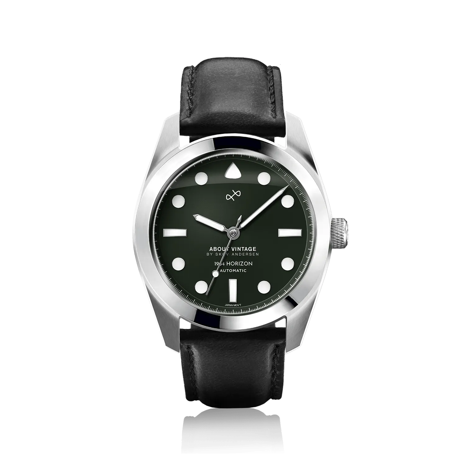 1964 Horizon Automatic, Steel / Matte Green