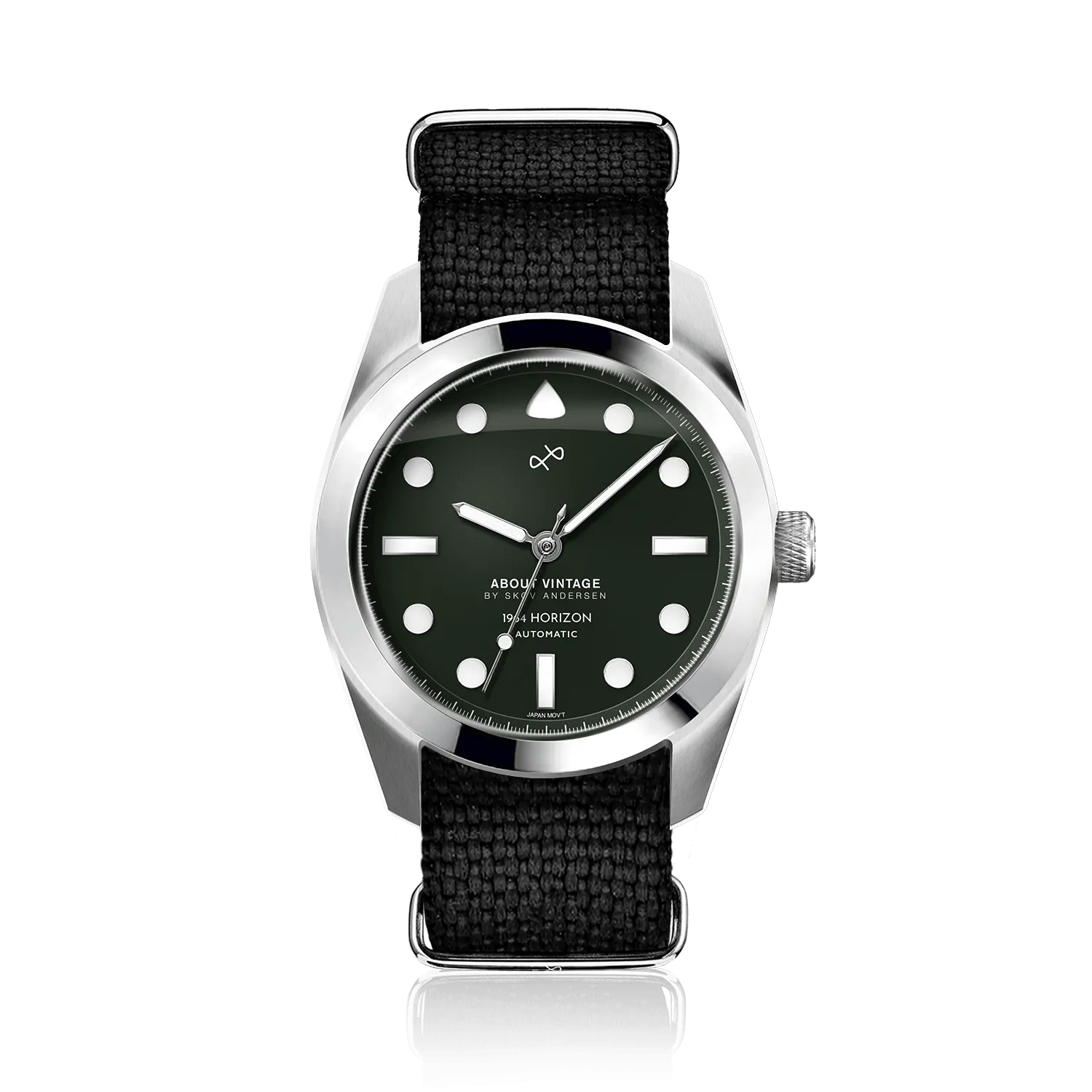 1964 Horizon Automatic, Steel / Matte Green