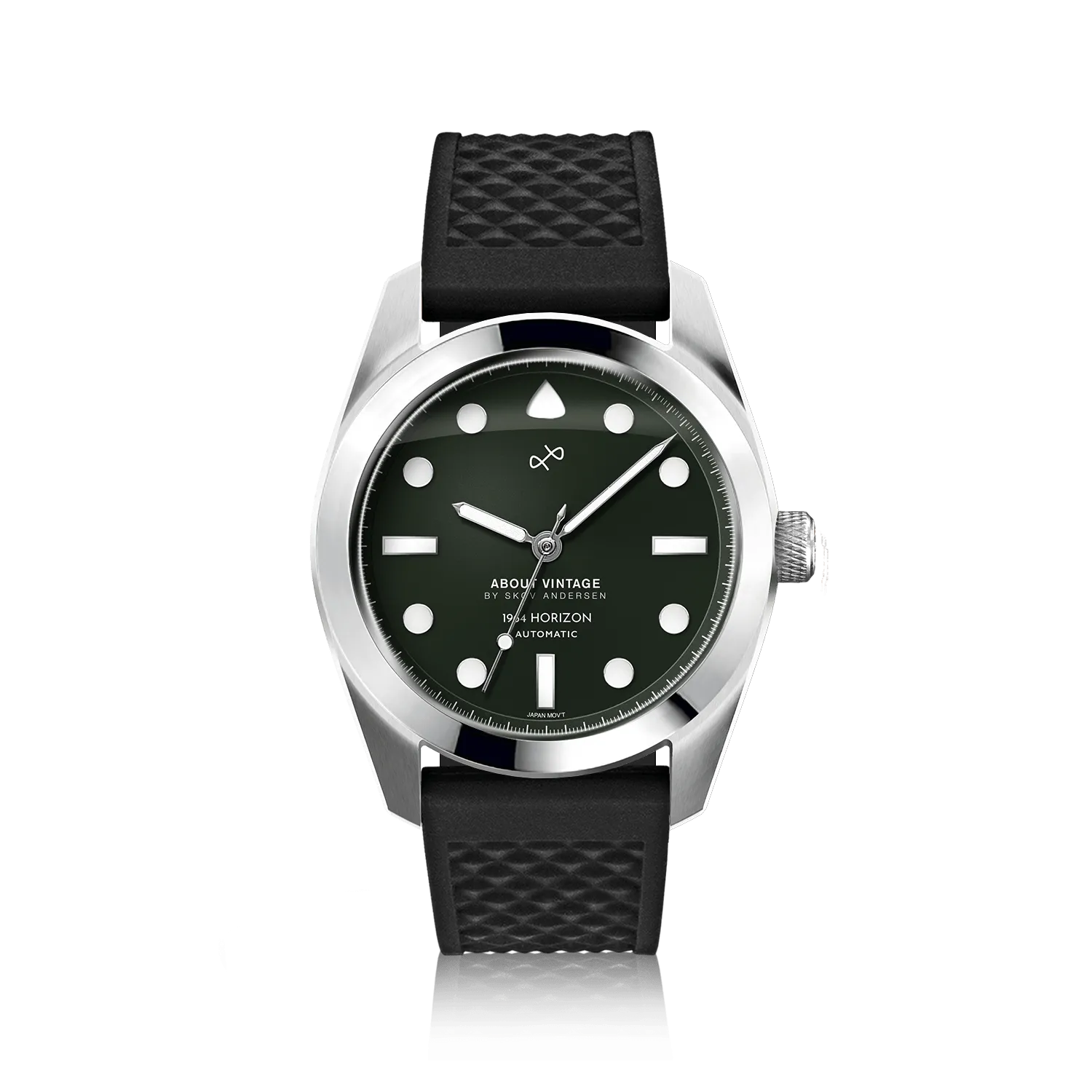 1964 Horizon Automatic, Steel / Matte Green