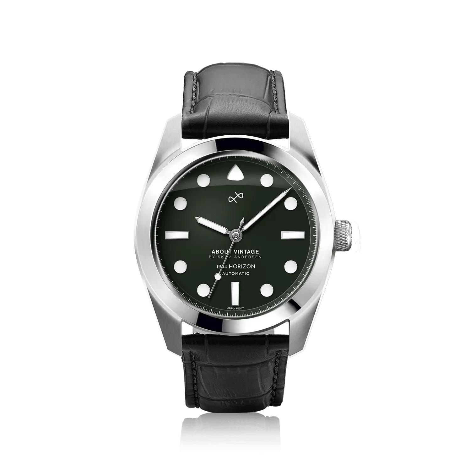 1964 Horizon Automatic, Steel / Matte Green