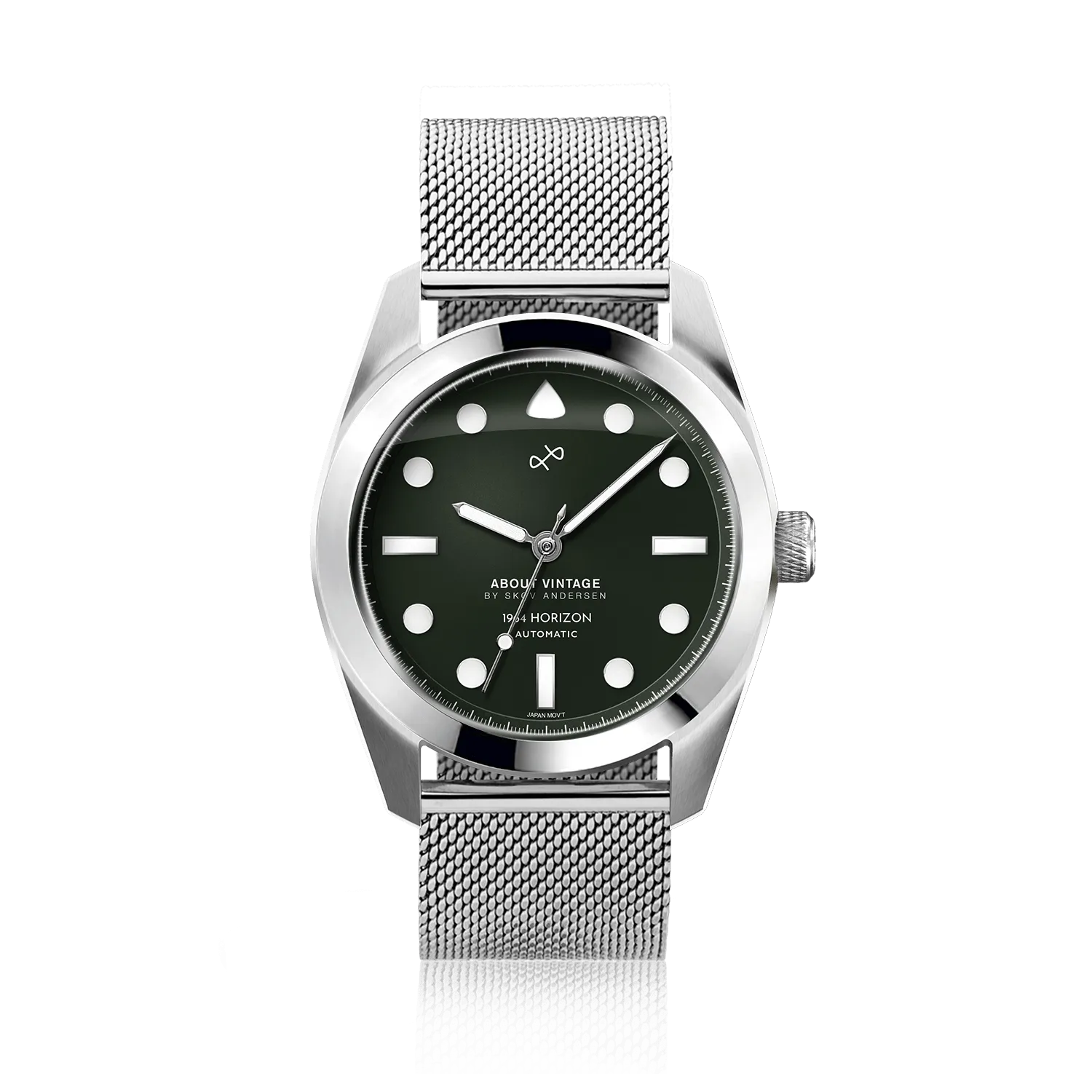 1964 Horizon Automatic, Steel / Matte Green