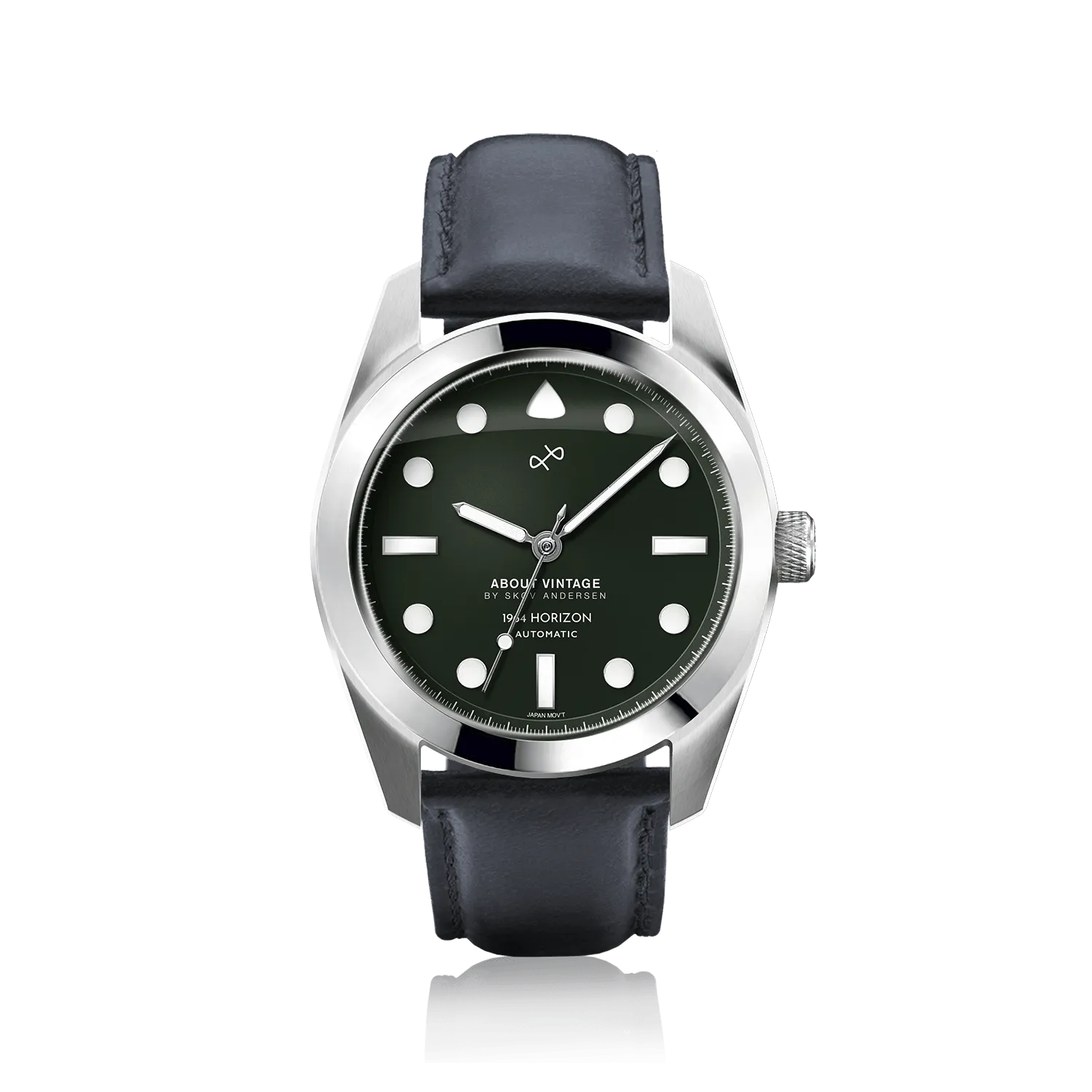 1964 Horizon Automatic, Steel / Matte Green
