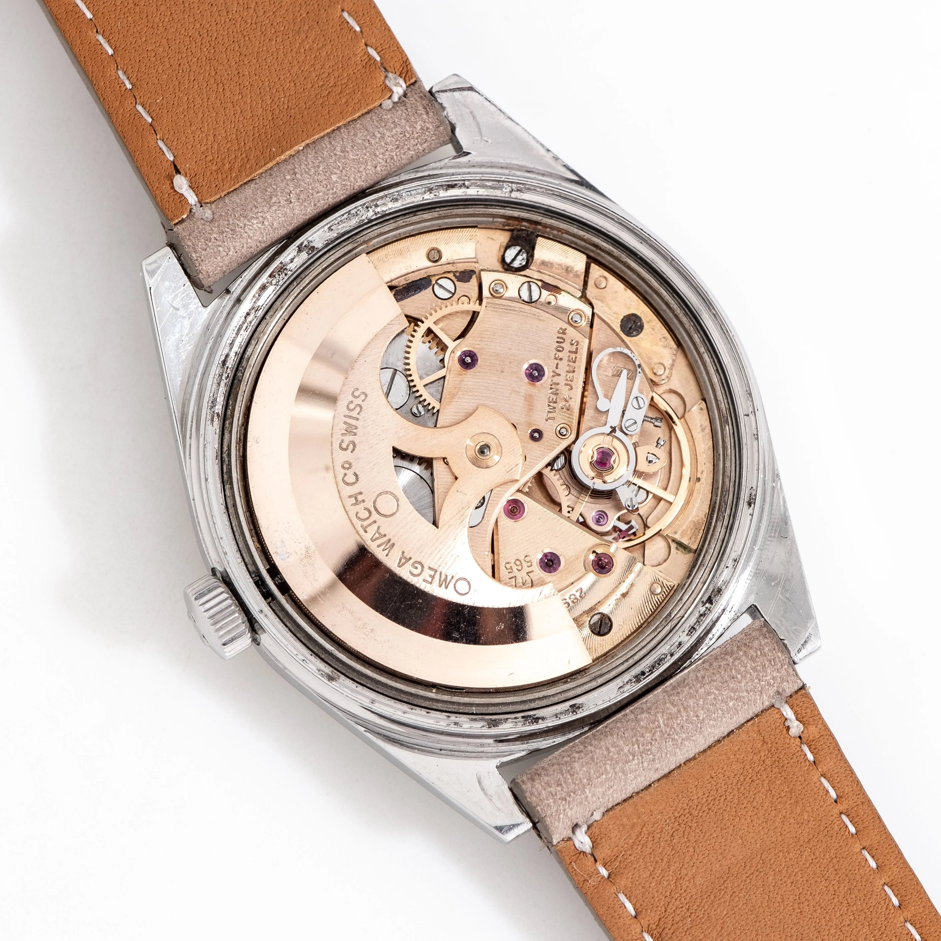 1969 Vintage Omega Genéve Ref. 166.041 Stainless Steel Watch (# 15311)