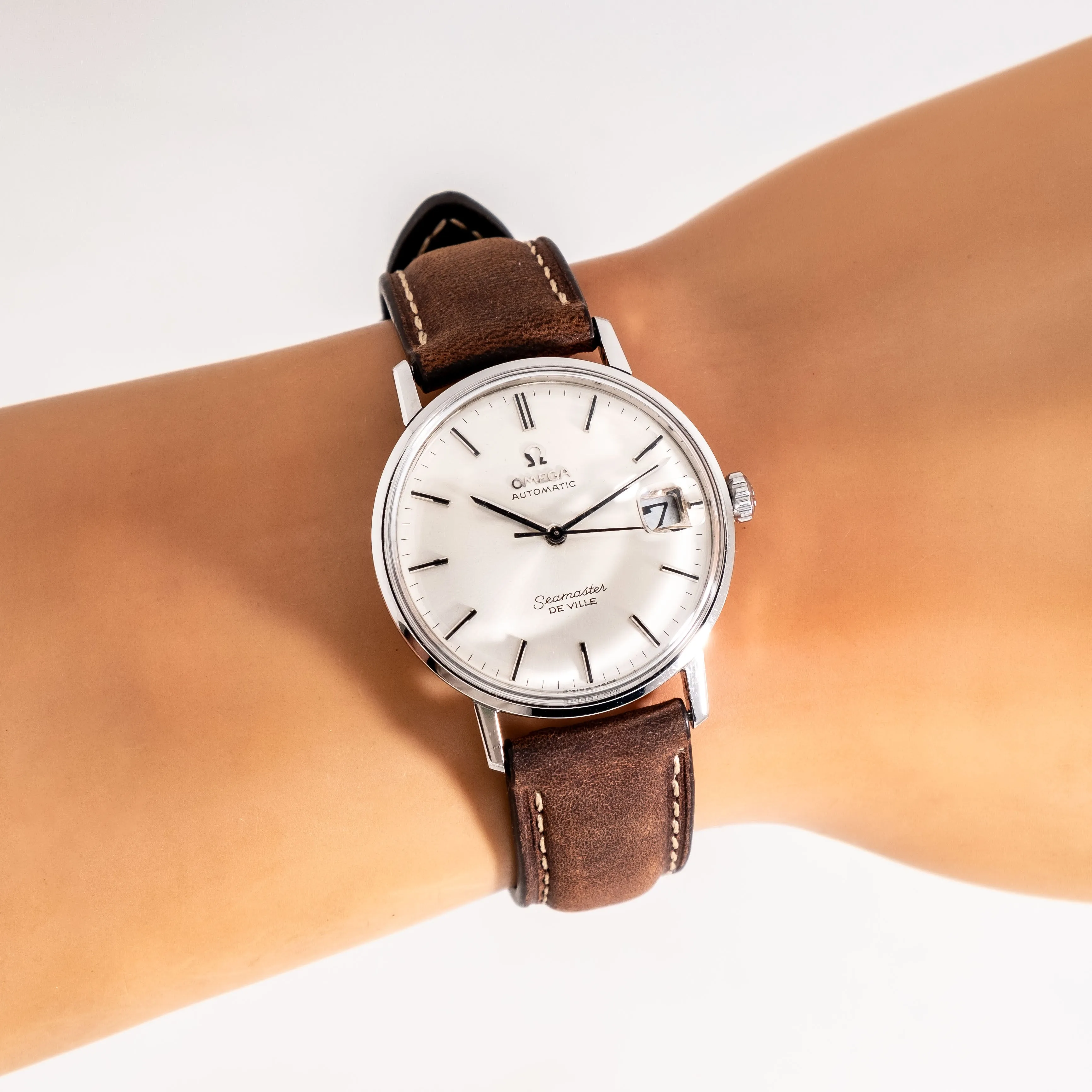 1970 Vintage Omega Seamaster DeVille Ref. 166.020 in Stainless Steel (# 15305)