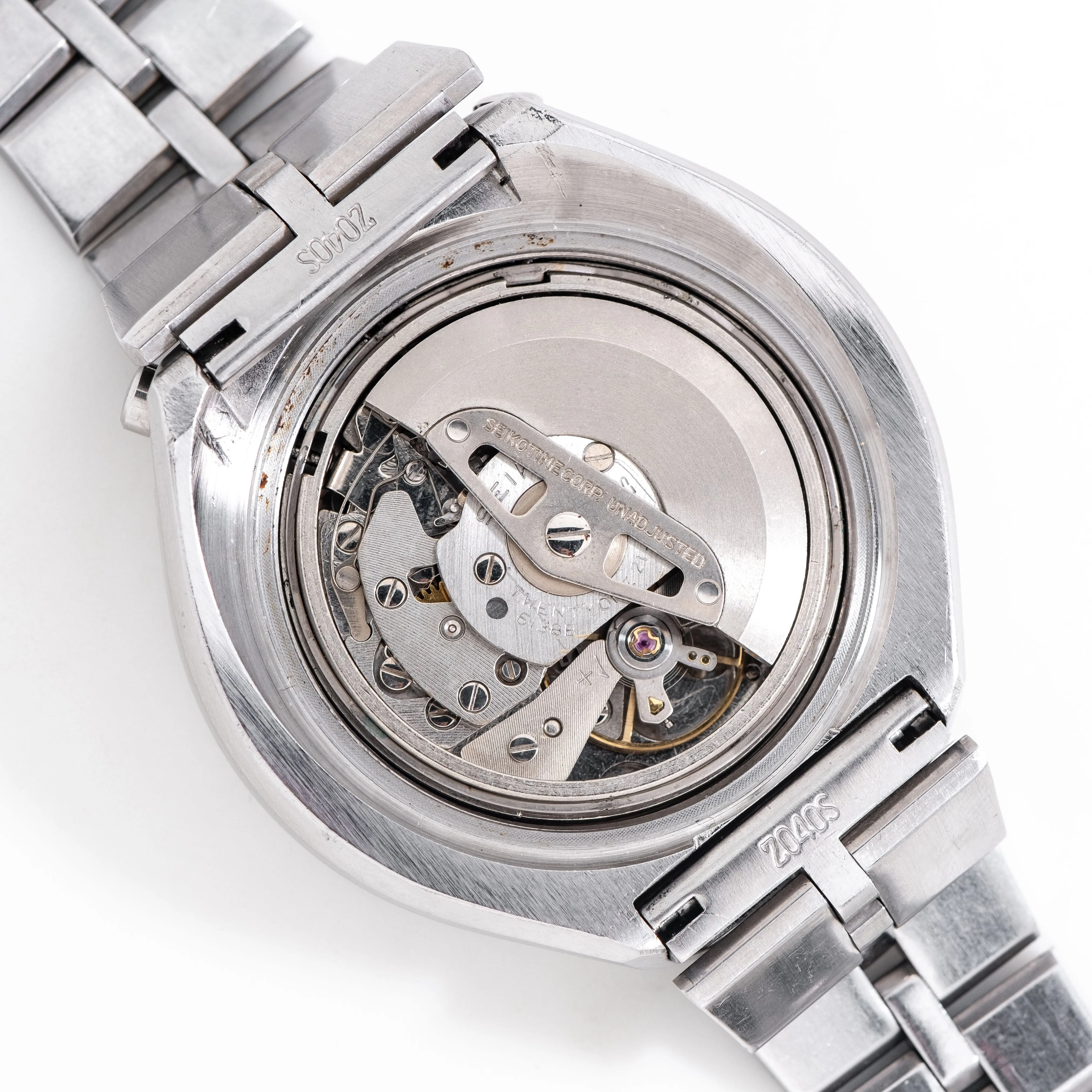1975 Vintage Seiko "Bullhead" Chronograph Ref. 6138-0049 Stainless Steel Watch (# 15280)