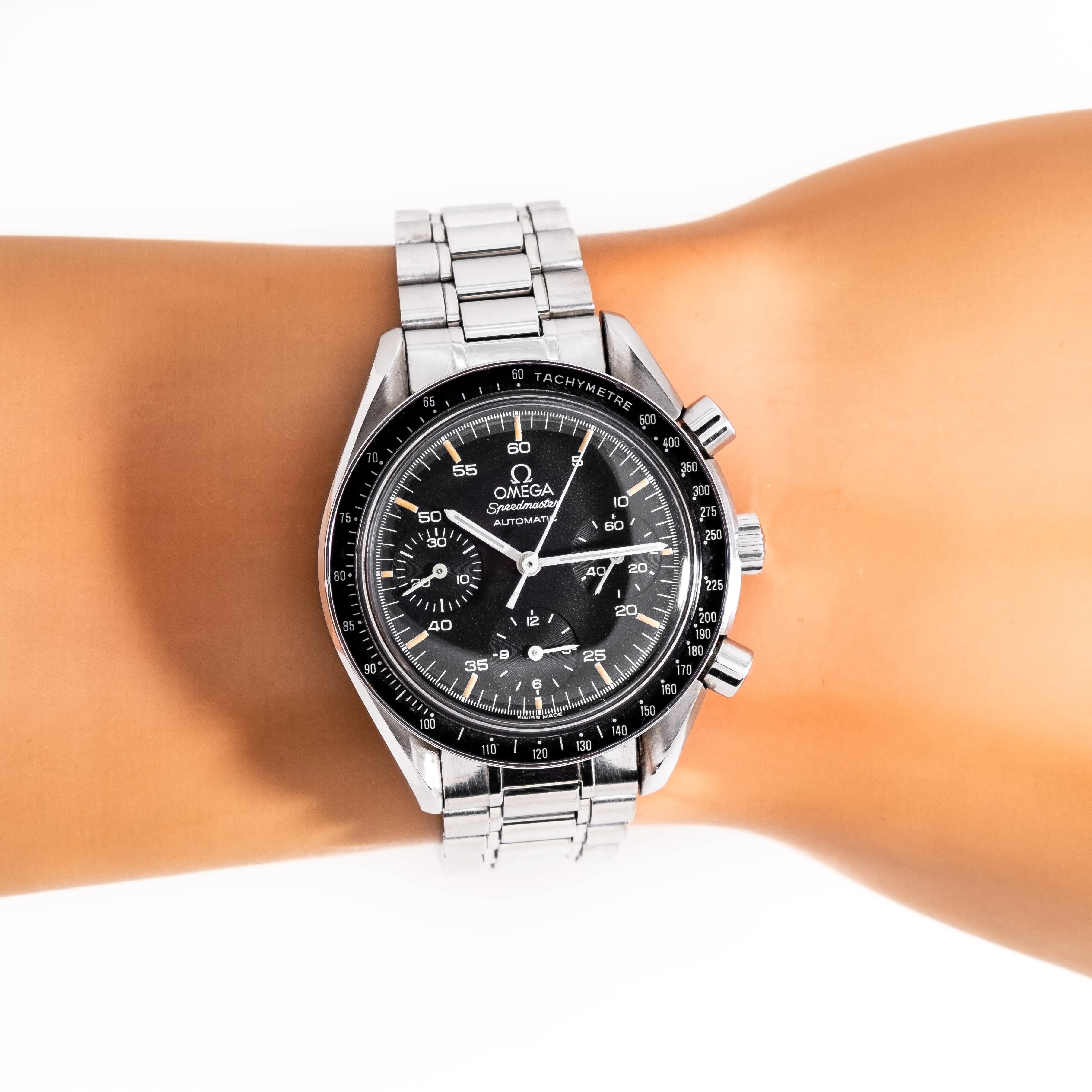 1991 Vintage Omega Speedmaster Reduced Ref. 175.0032/175.0033 Automatic in Stainless Steel (# 15272)