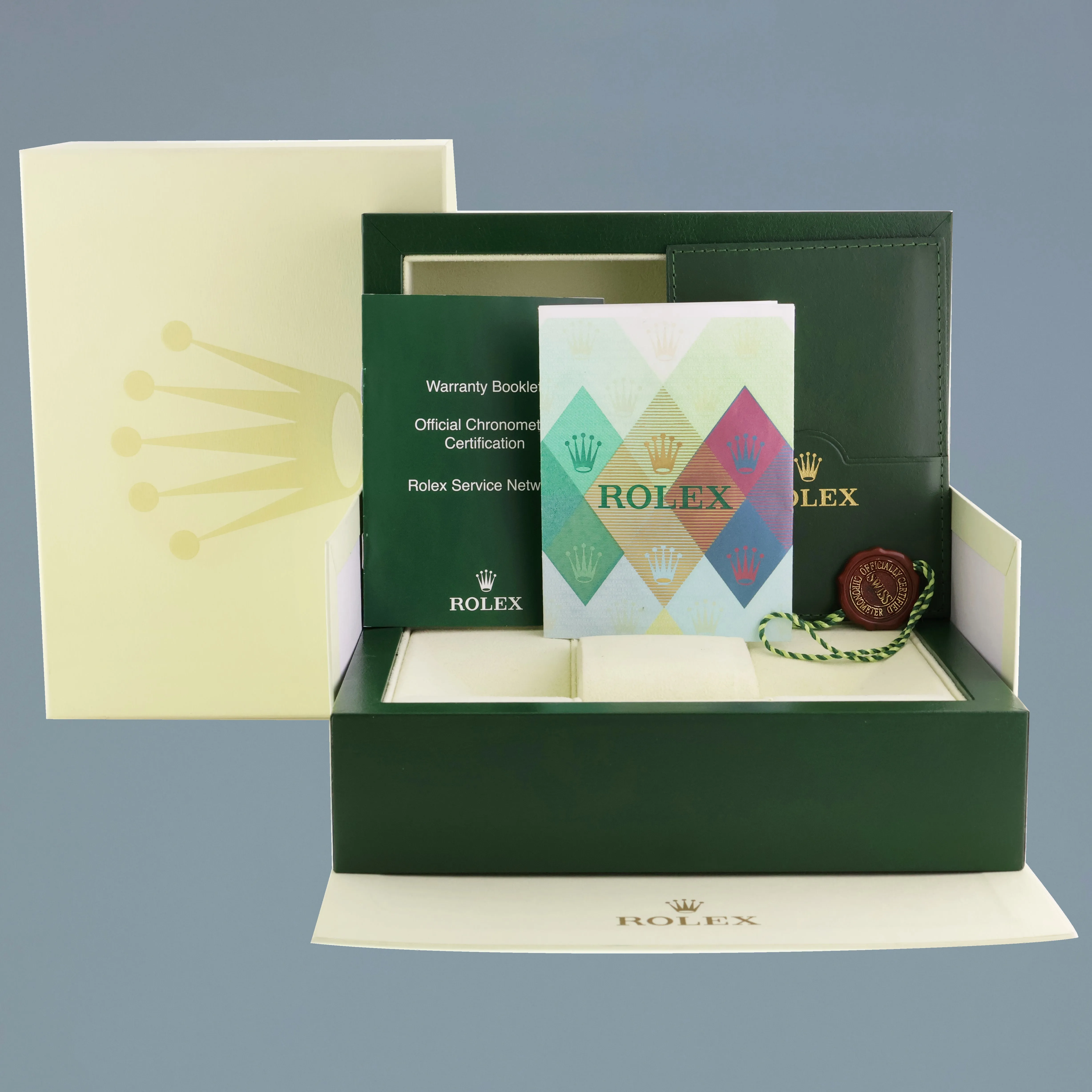 2004 PAPERS MINT Rolex Sea-Dweller Steel 16600 Black Dial Date 40mm Watch Box
