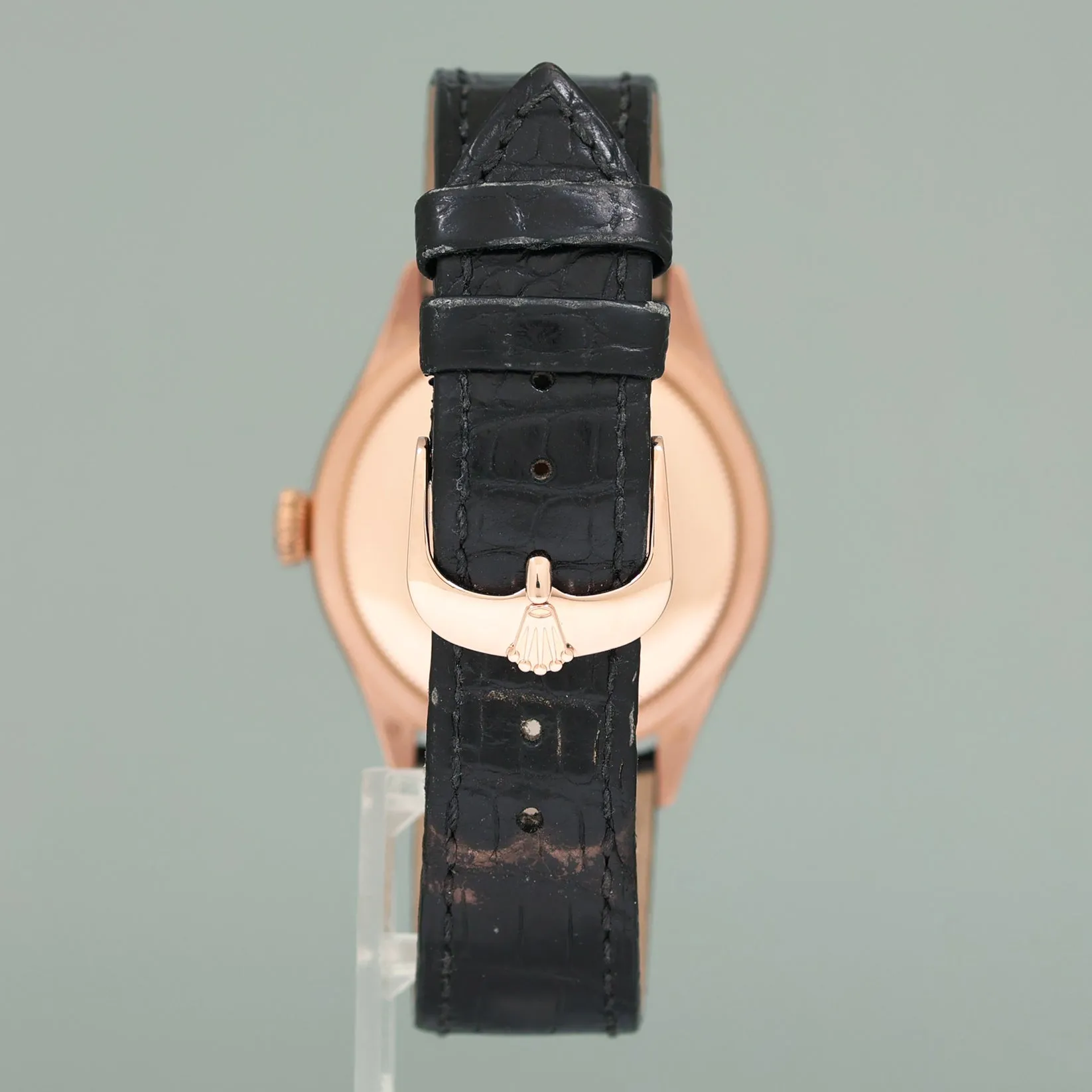 2019 MINT PAPERS Rolex Cellini Black Dial Rose Gold 39mm Leather 50505 Watch Box