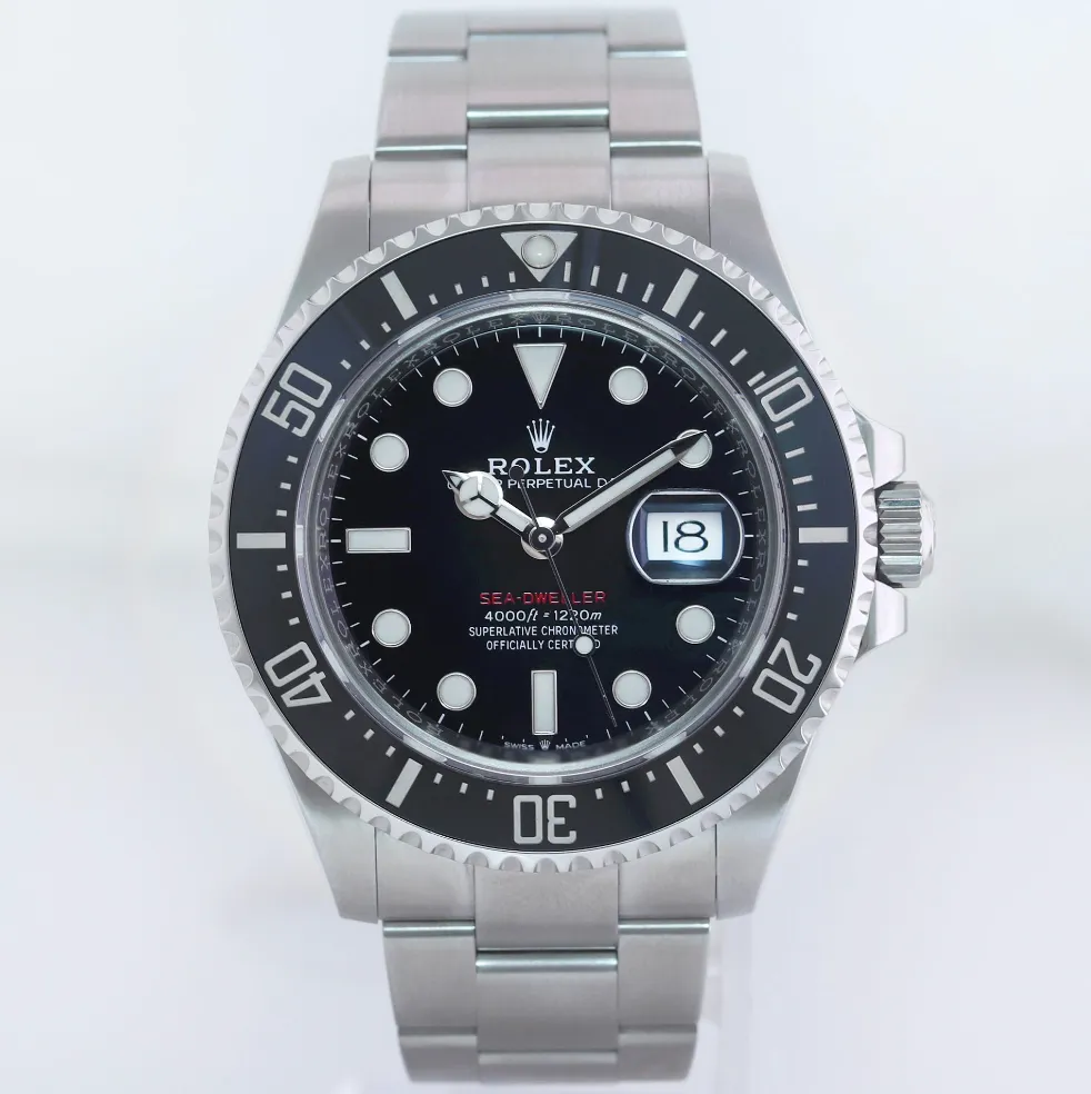 2019 MINT PAPERS Rolex Red Seadweller SD43 126600 43mm Mark 2 Watch Box