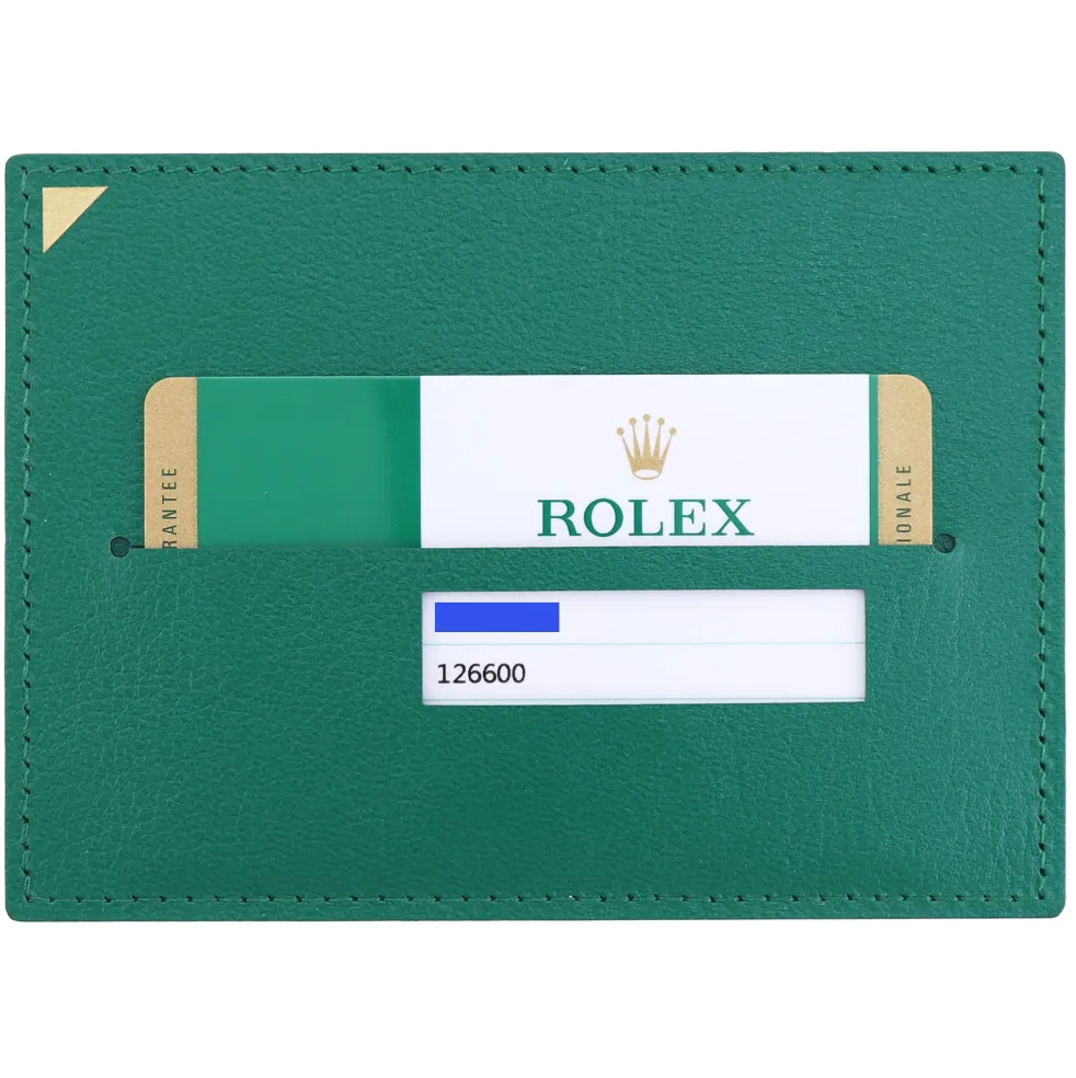 2019 MINT PAPERS Rolex Red Seadweller SD43 126600 43mm Mark 2 Watch Box