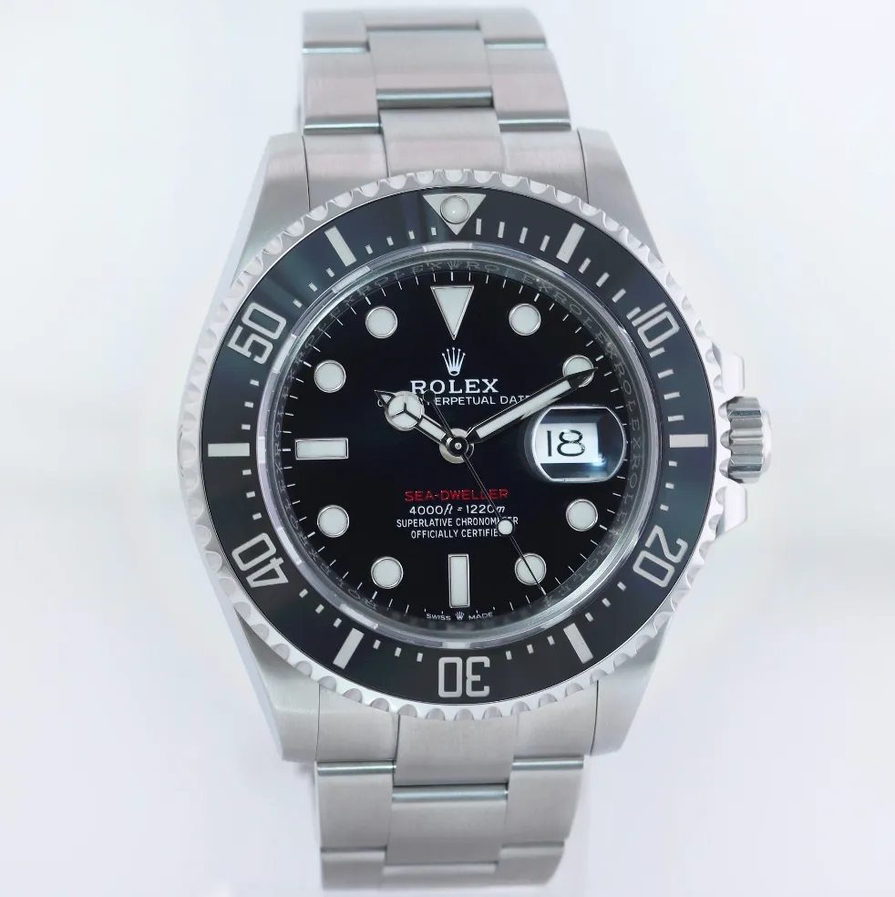 2019 MINT PAPERS Rolex Red Seadweller SD43 126600 43mm Mark 2 Watch Box