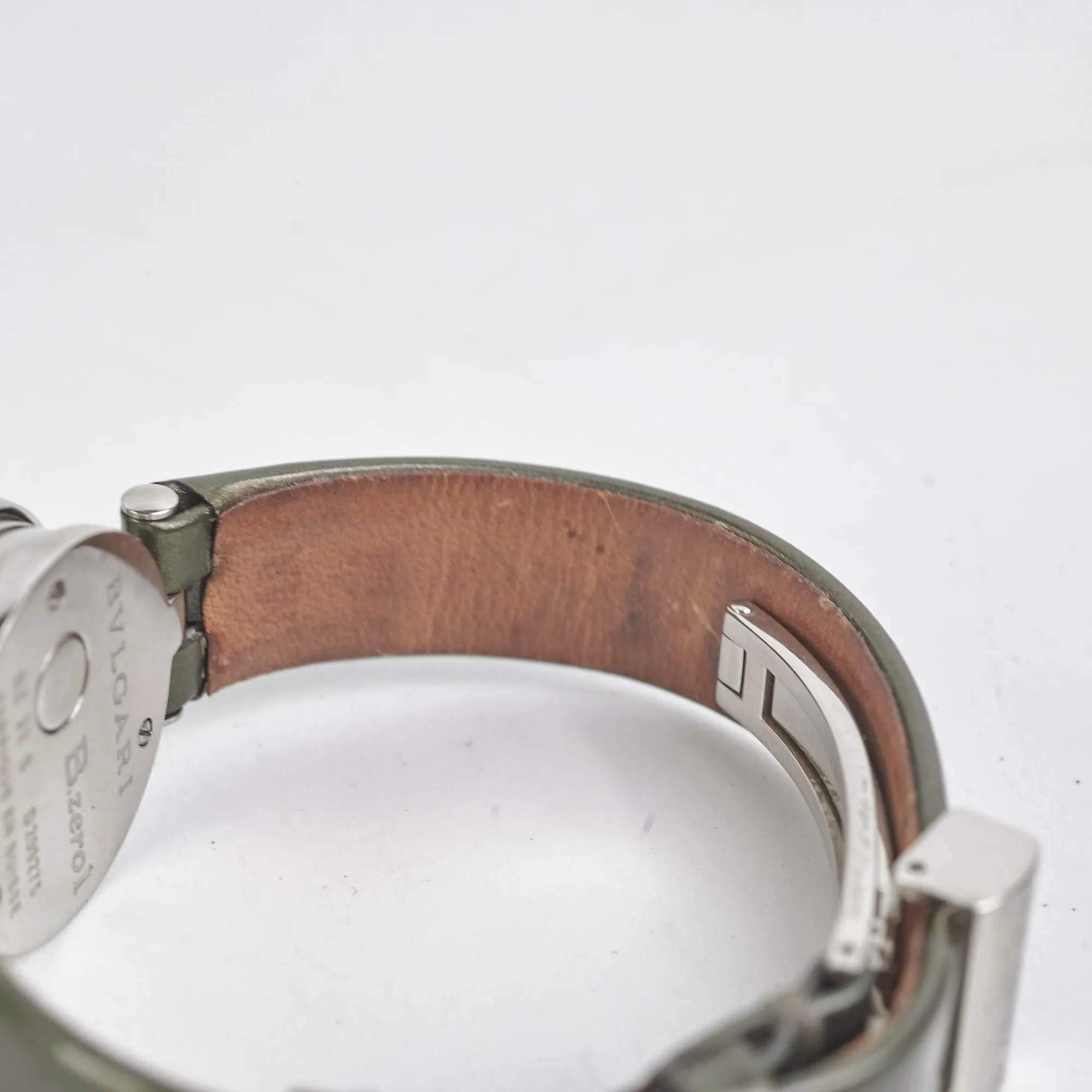 Bvlgari B-Zero1 Blue MOP Stainless Steel Ladies Watch
