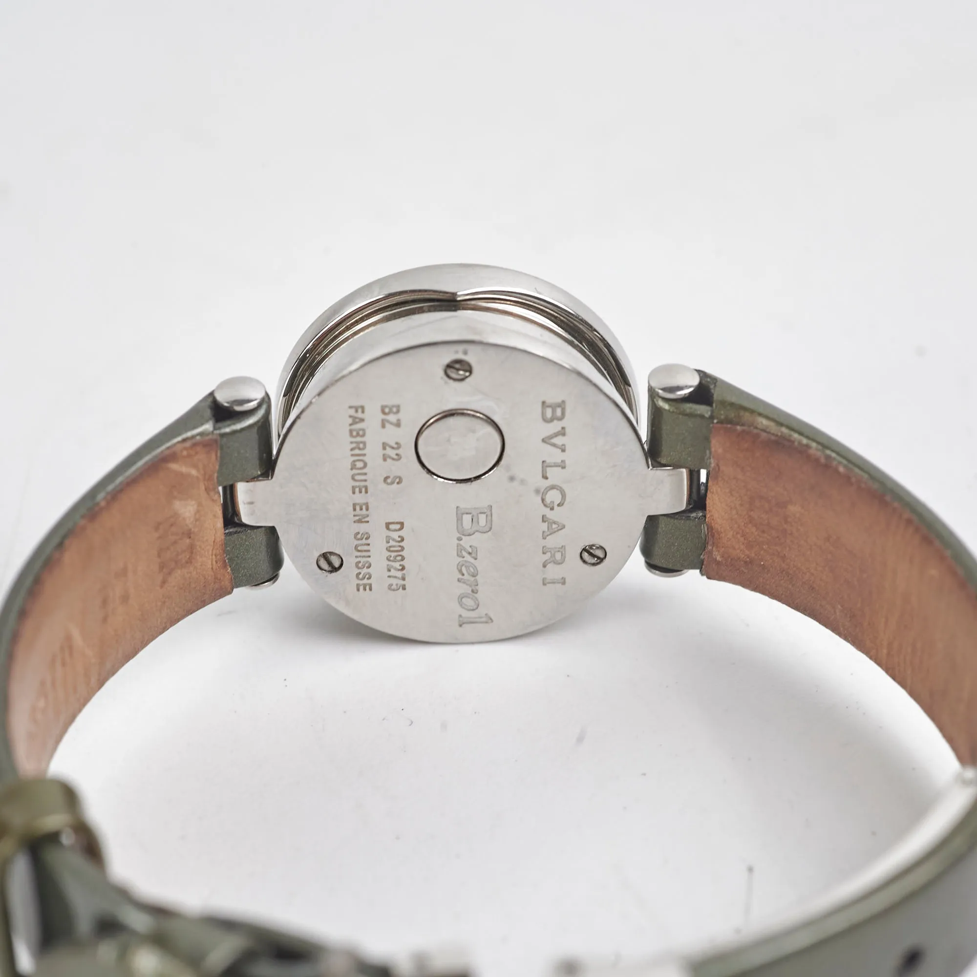 Bvlgari B-Zero1 Blue MOP Stainless Steel Ladies Watch