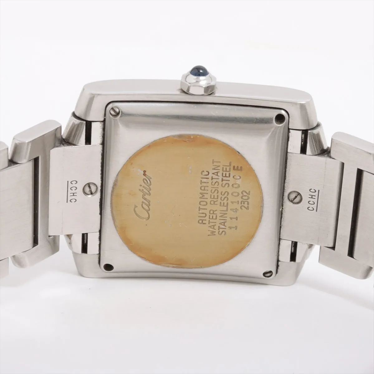 Cartier Large Tank Francaise Stainless Steel watch W51002Q3