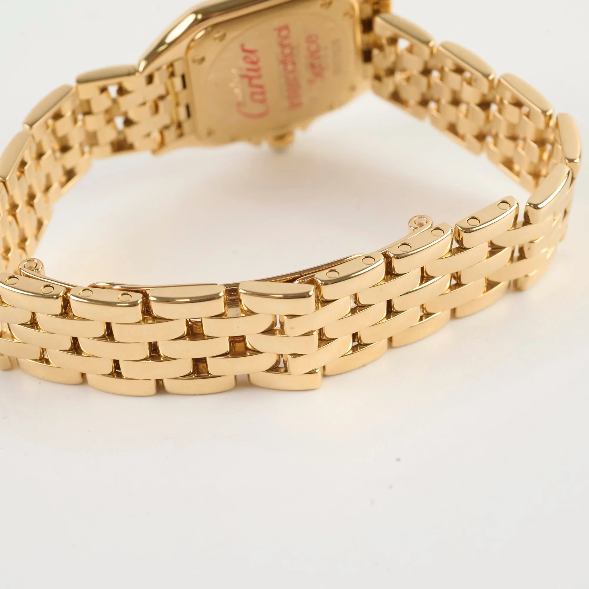 Cartier Small Model Gold Panthere De Watch W25022B9