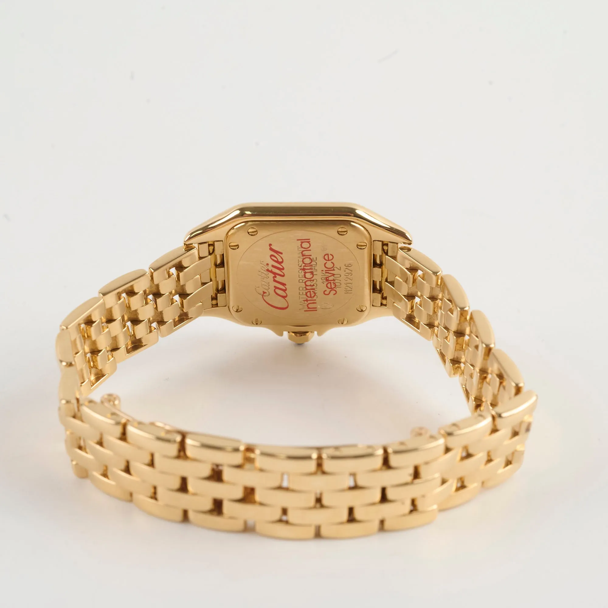 Cartier Small Model Gold Panthere De Watch W25022B9