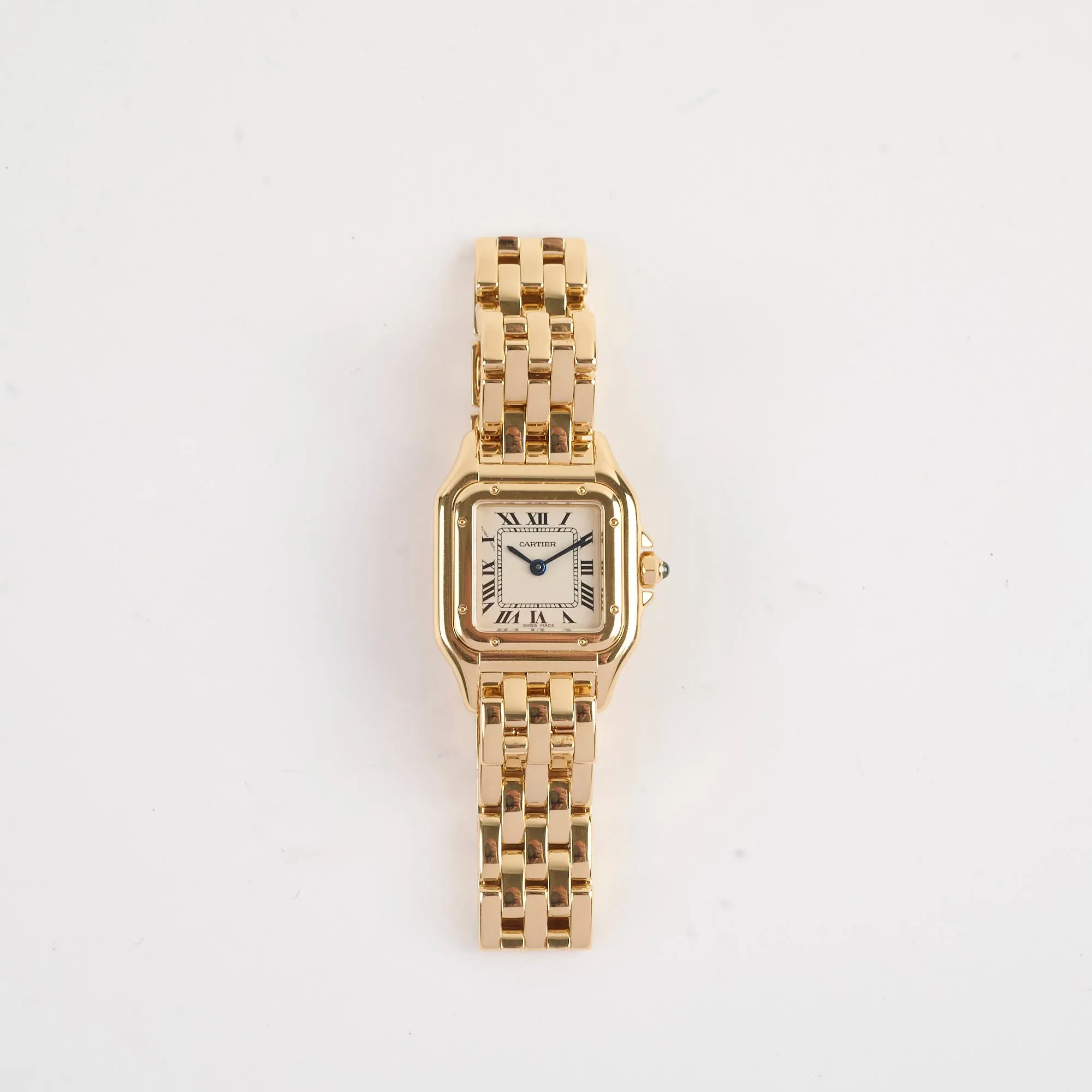 Cartier Small Model Gold Panthere De Watch W25022B9