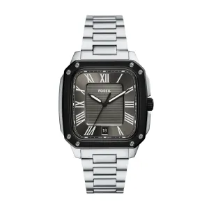 Crosby Three-Hand Date Stainless Steel Watch